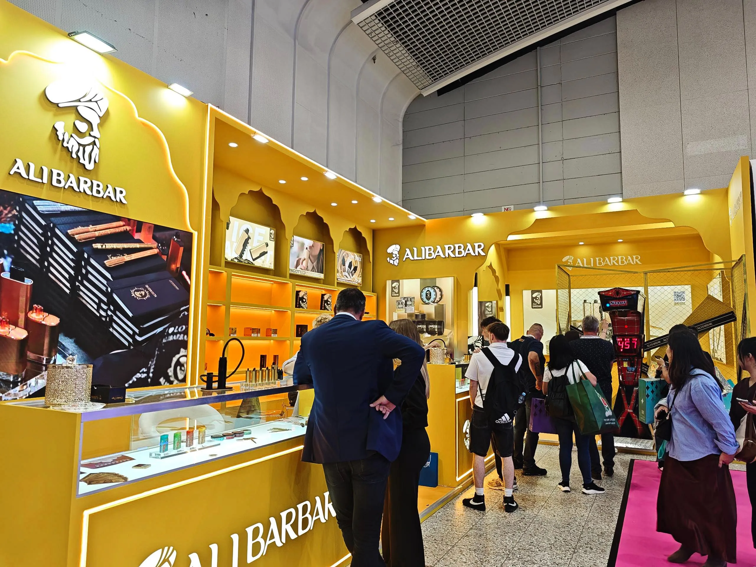 ALIBARBAR Interactive Experience at Dortmund InterTabac