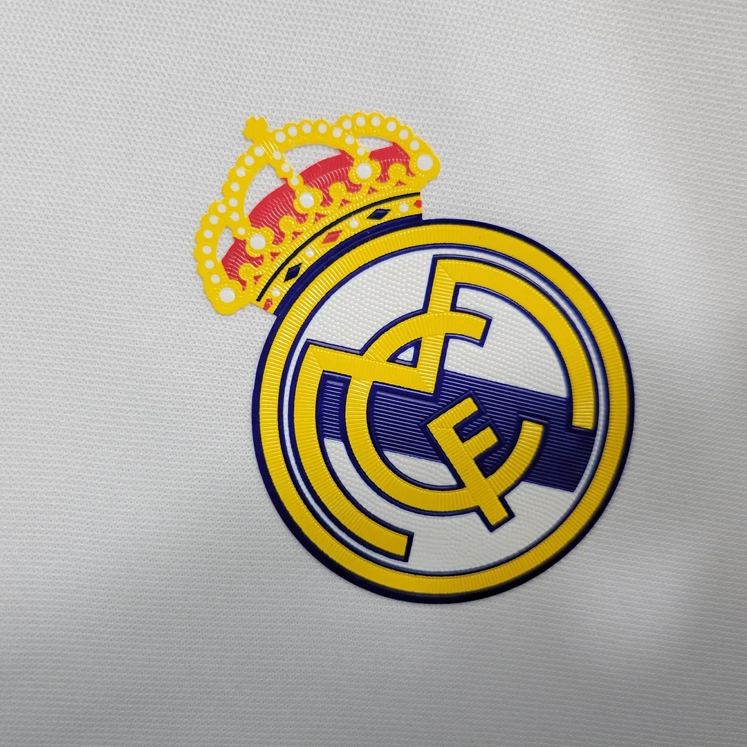 AlphaJersey-Retro Real Madrid 16-17 Home Long Sleeve Jersey