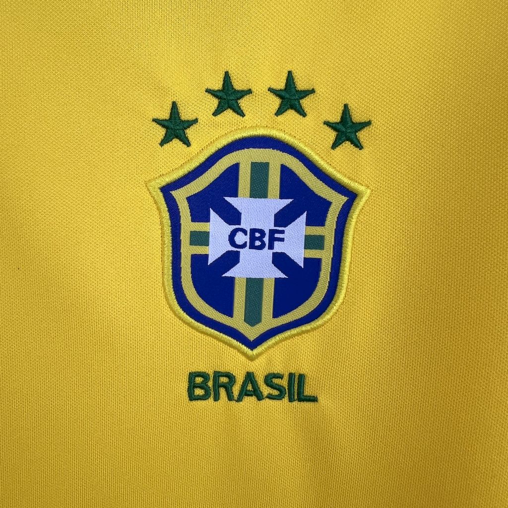 AlphaJersey-Retro Brazil 1997 Home Jersey