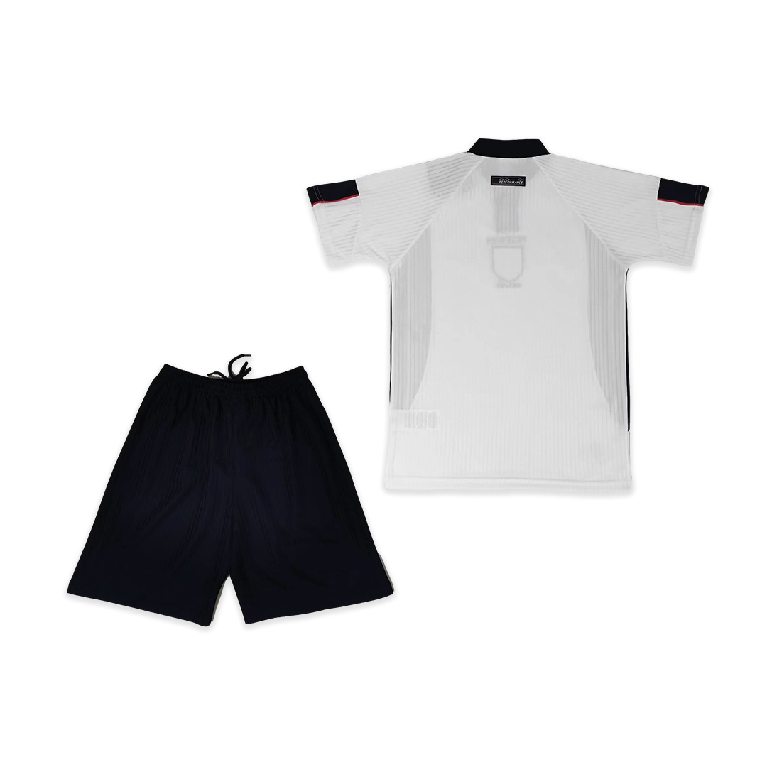 AlphaJersey-Retro England 1998 Home Stadium Kids Kit