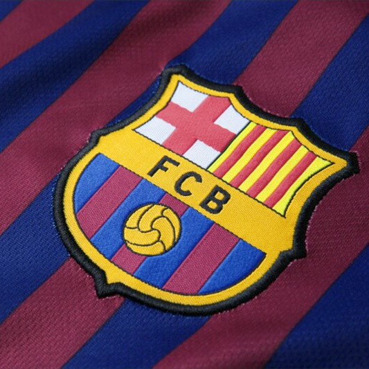 AlphaJersey-Retro Barcelona 18-19 Home Stadium Jersey