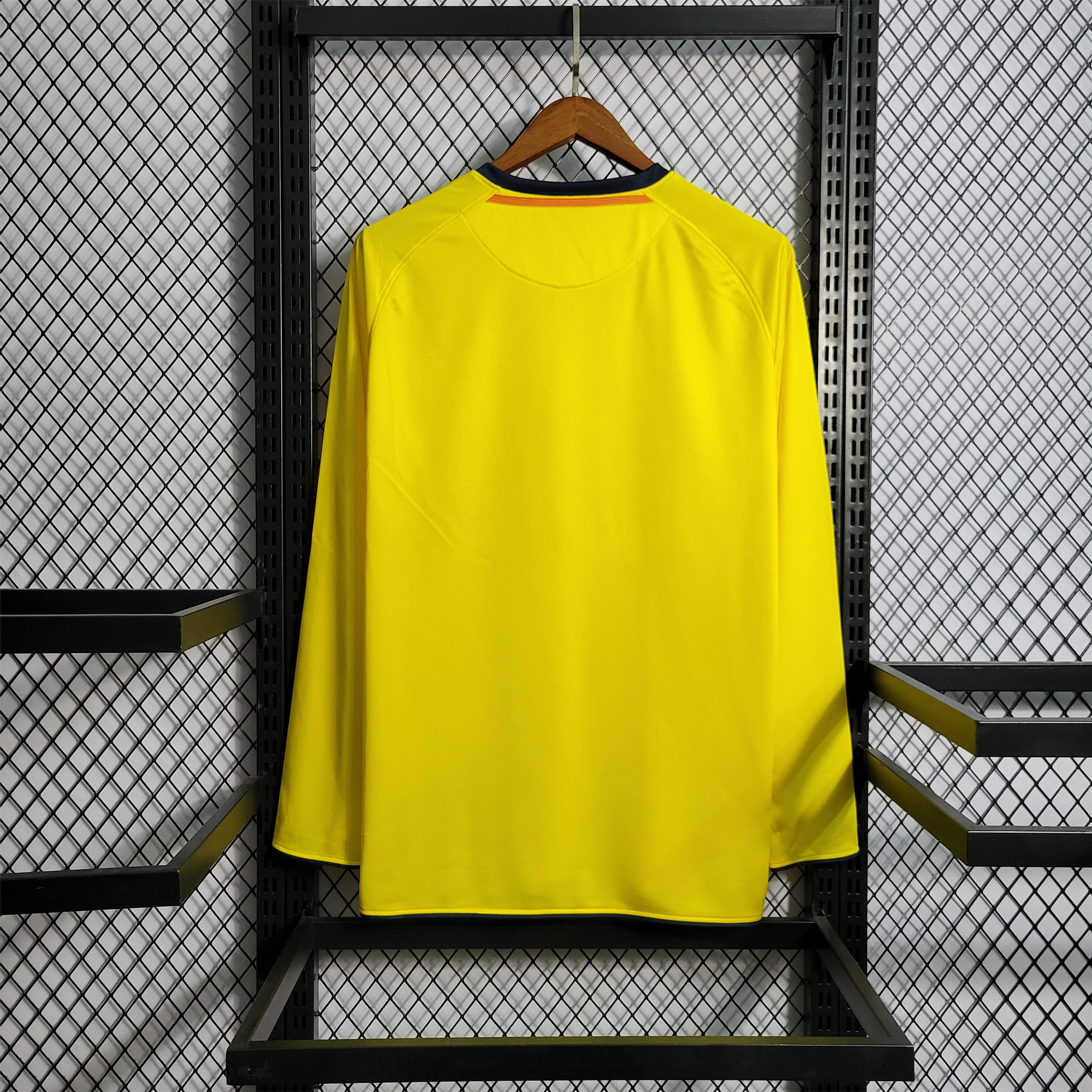 AlphaJersey-Retro Barcelona 08-09 Away Stadium Long Sleeve Jersey