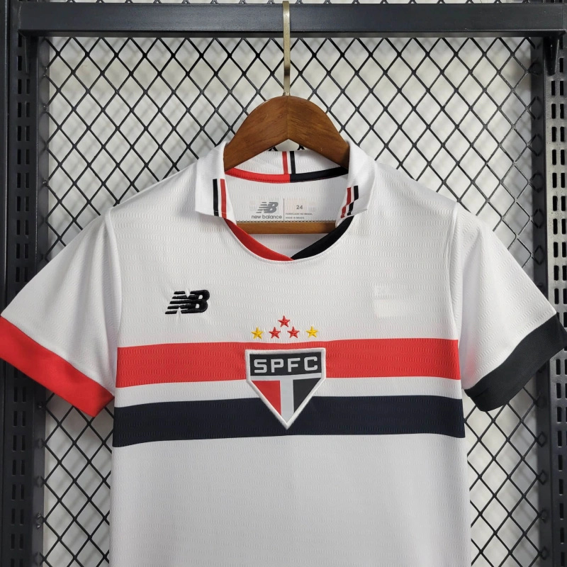 AlphaJersey-Sao Paulo 2024 Home Stadium Kids Kit