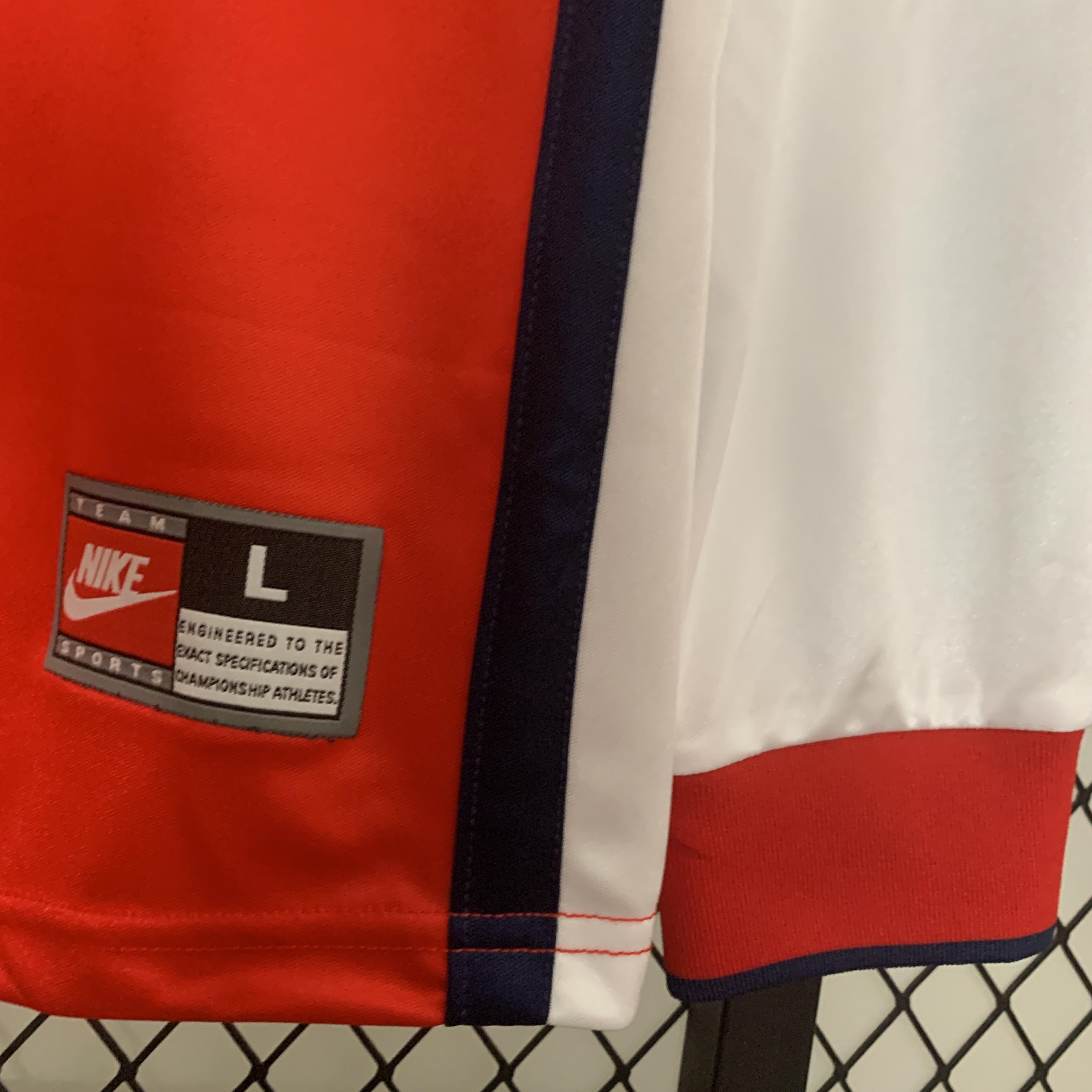 AlphaJersey-Retro Arsenal 98-99 Home Long Sleeve Jersey