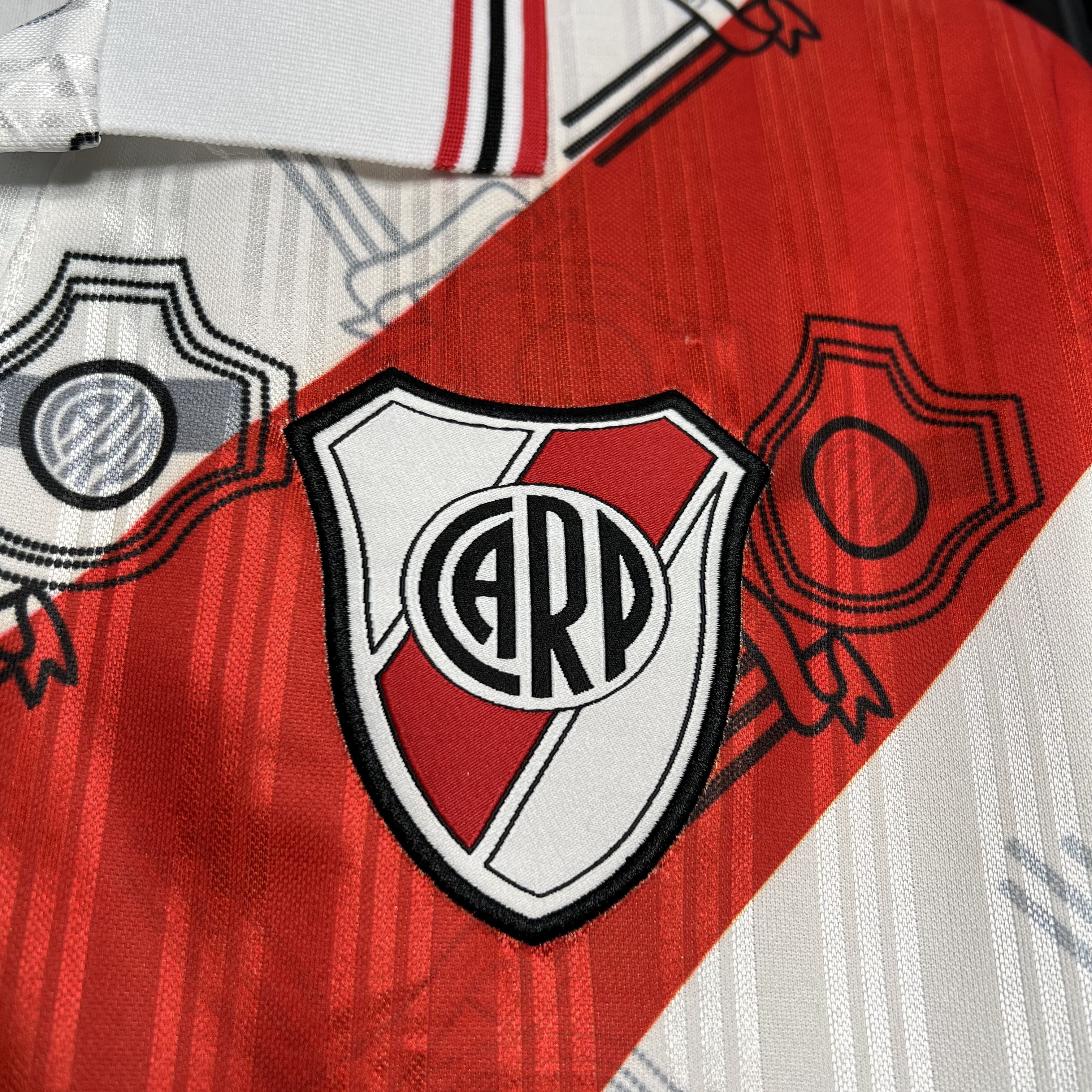 AlphaJersey-Retro River Plate 1996-97 Home Stadium Jersey