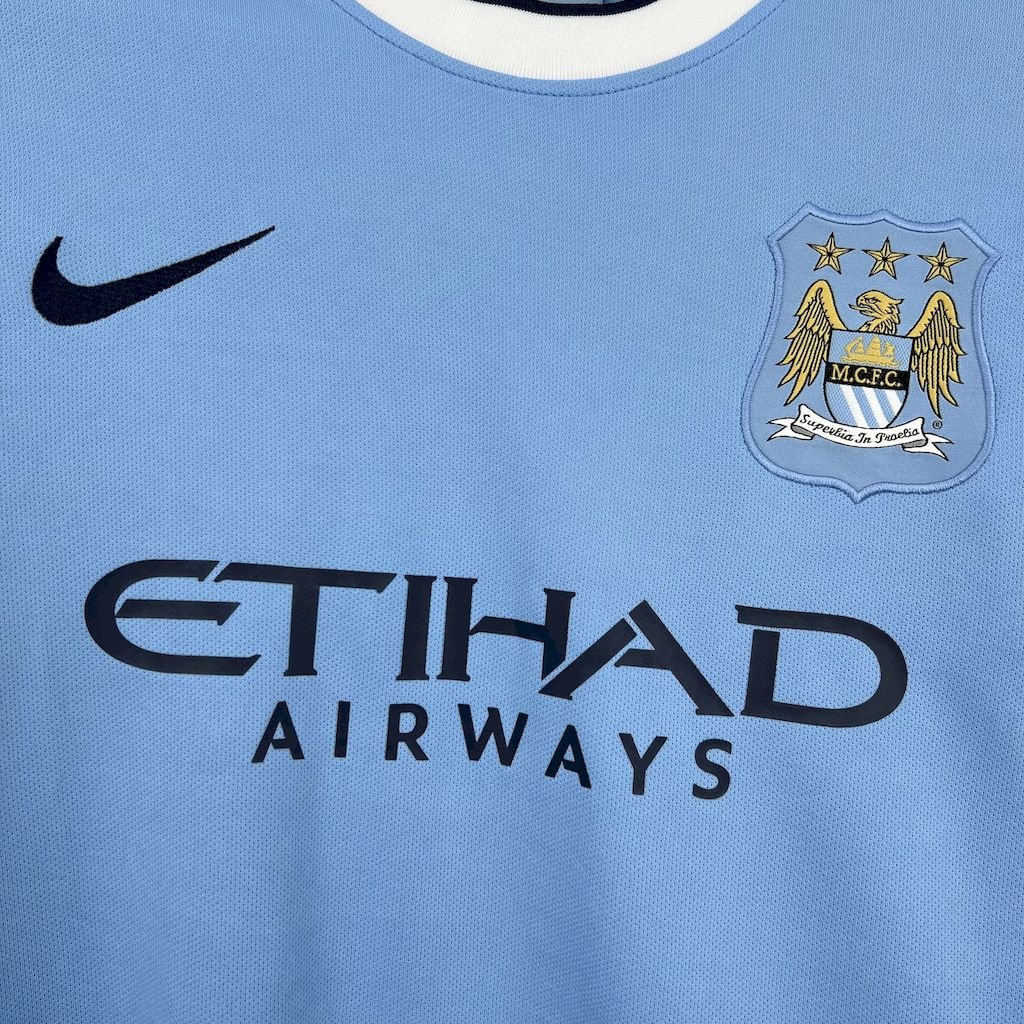 AlphaJersey-Retro Manchester City 2013-14 Home Jersey