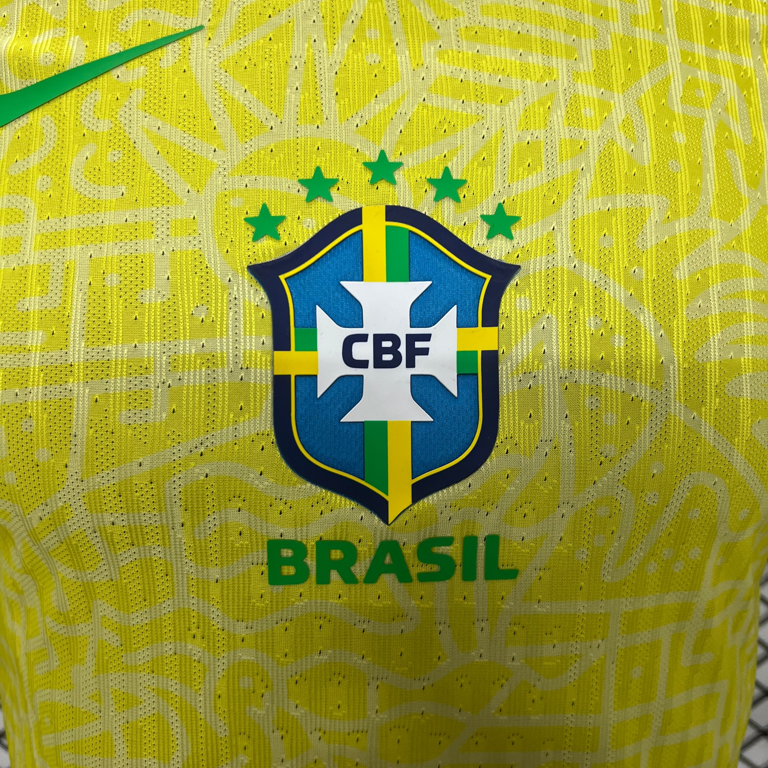 AlphaJersey-Brazil 2024 Home Stadium Jersey - Player Version