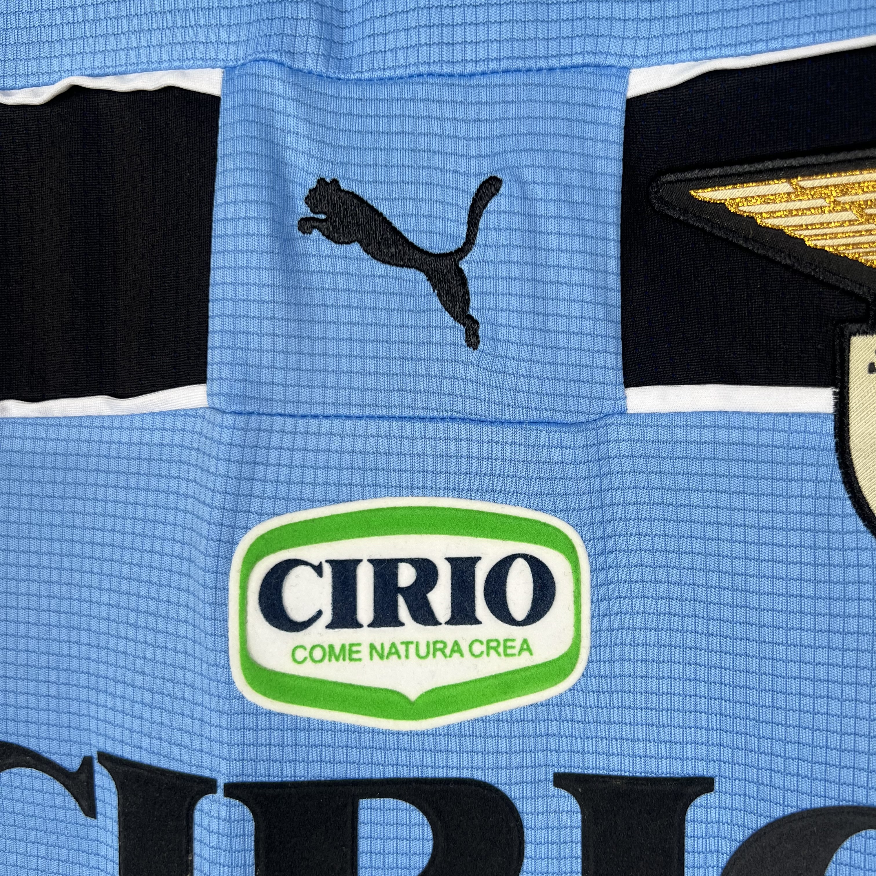 AlphaJersey-Retro Lazio 1998-00 Home Stadium Long Sleeve Jersey