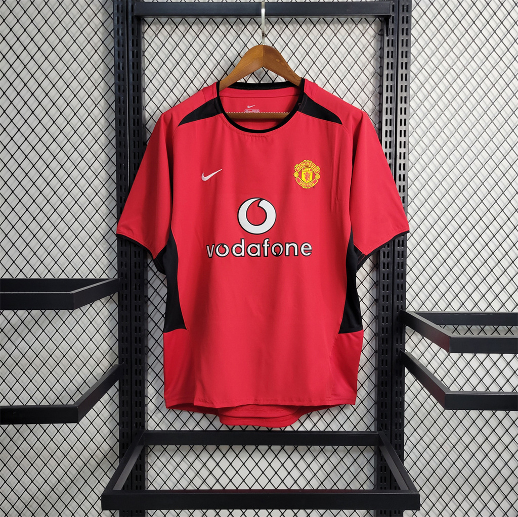 AlphaJersey-Retro Manchester United 02-04 Home Jersey