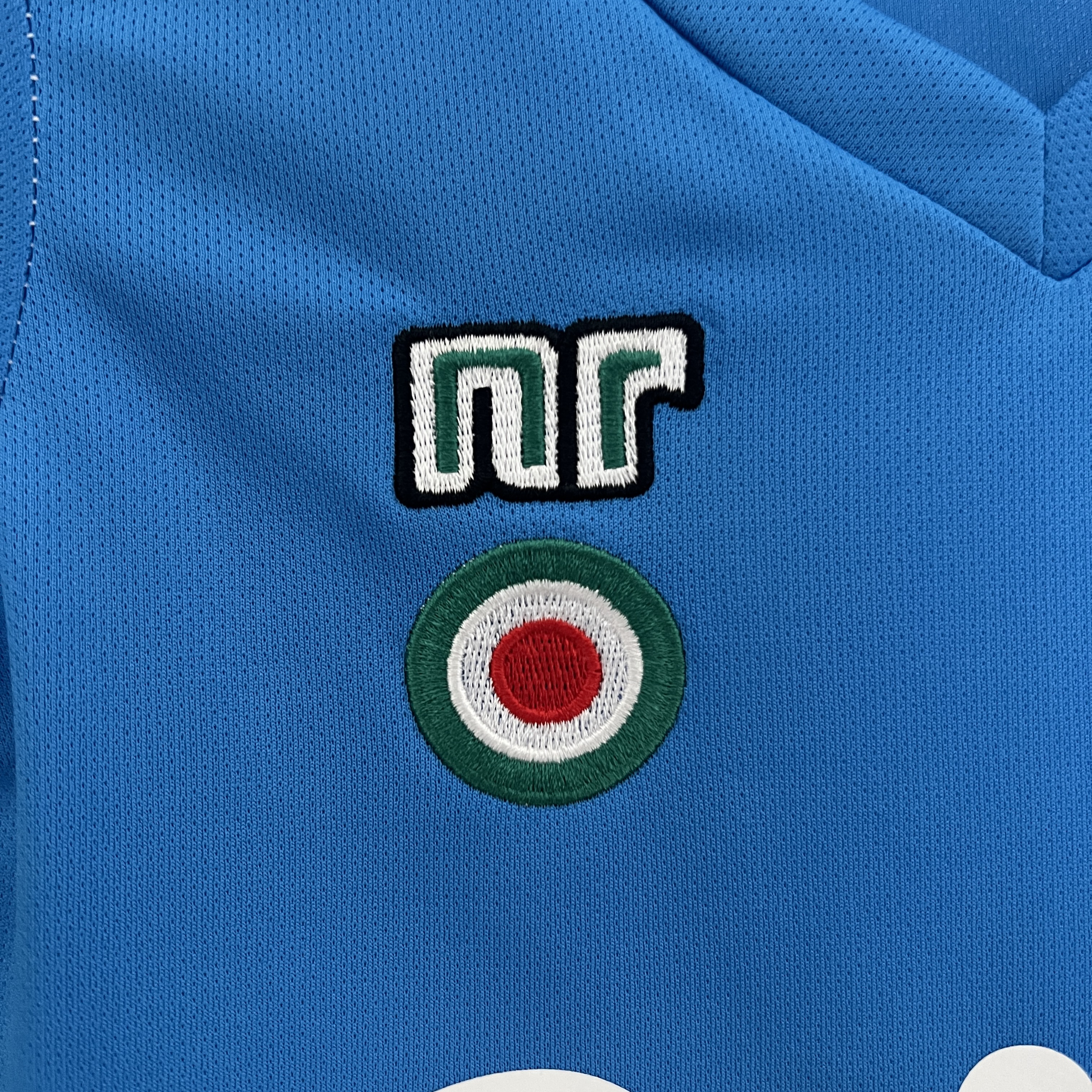 AlphaJersey-Retro Napoli 1987-88 Home Stadium Kids Kit