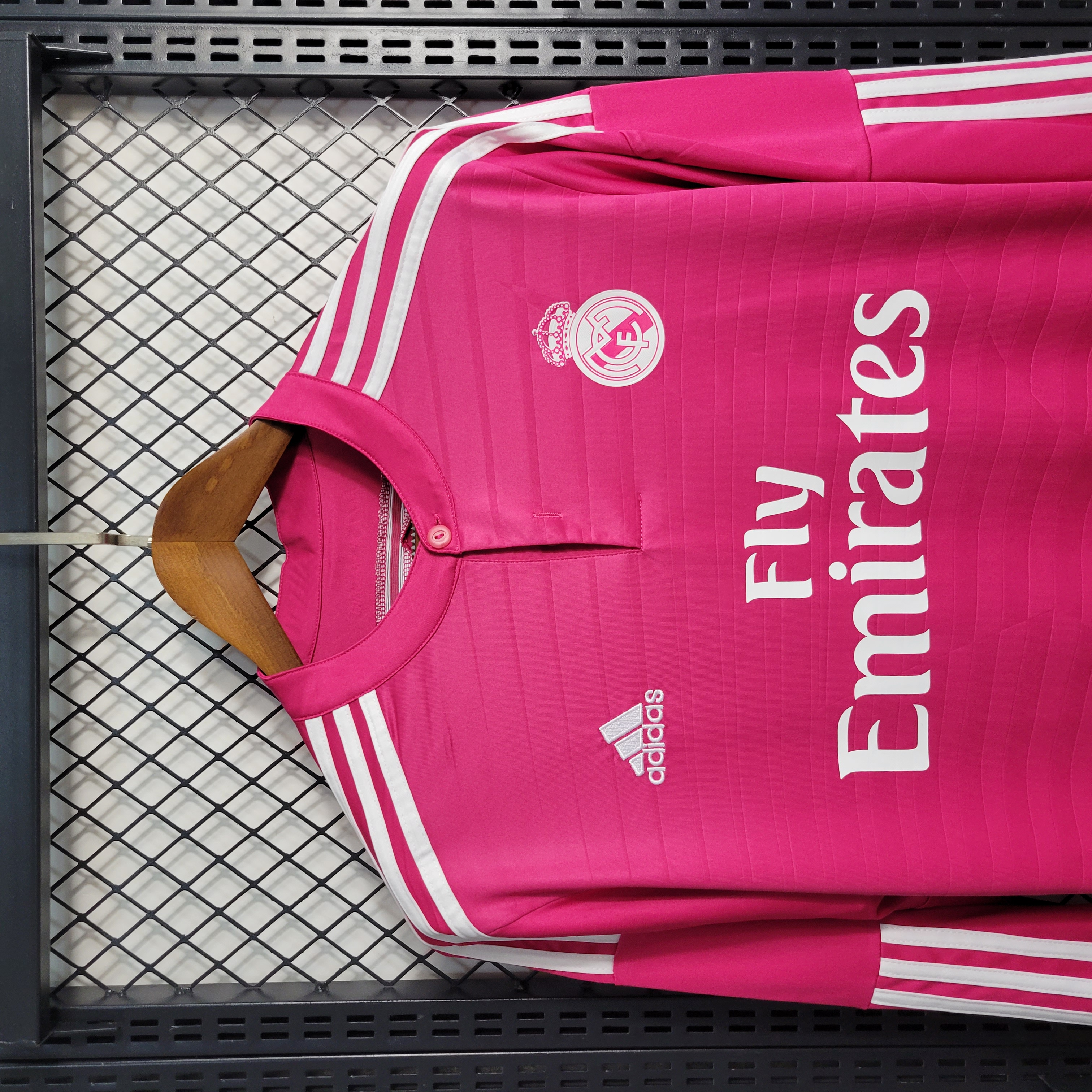 AlphaJersey-Retro Real Madrid 14-15 Away Stadium Long Sleeve Jersey