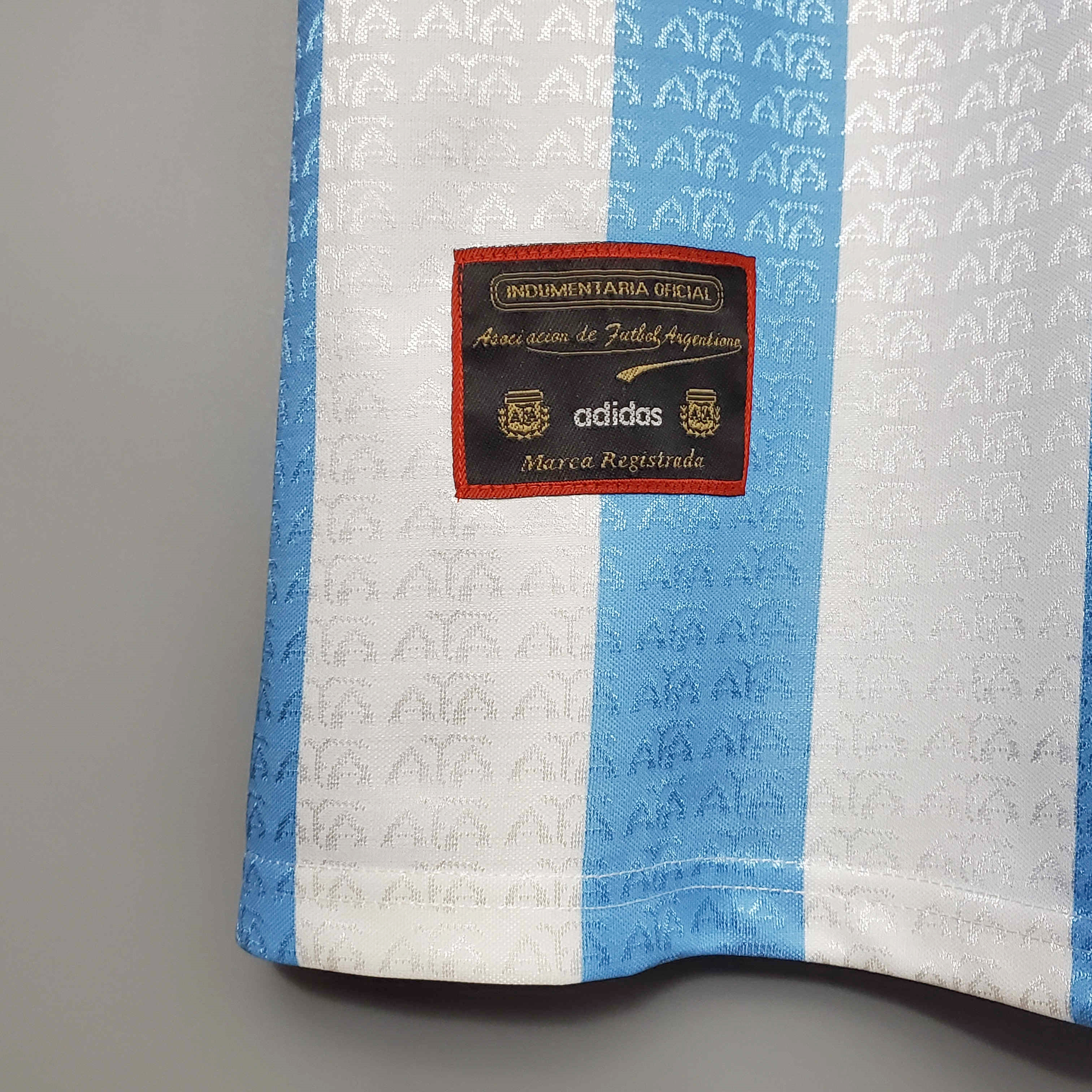 AlphaJersey-Retro Argentina 1997 Home Stadium Jersey