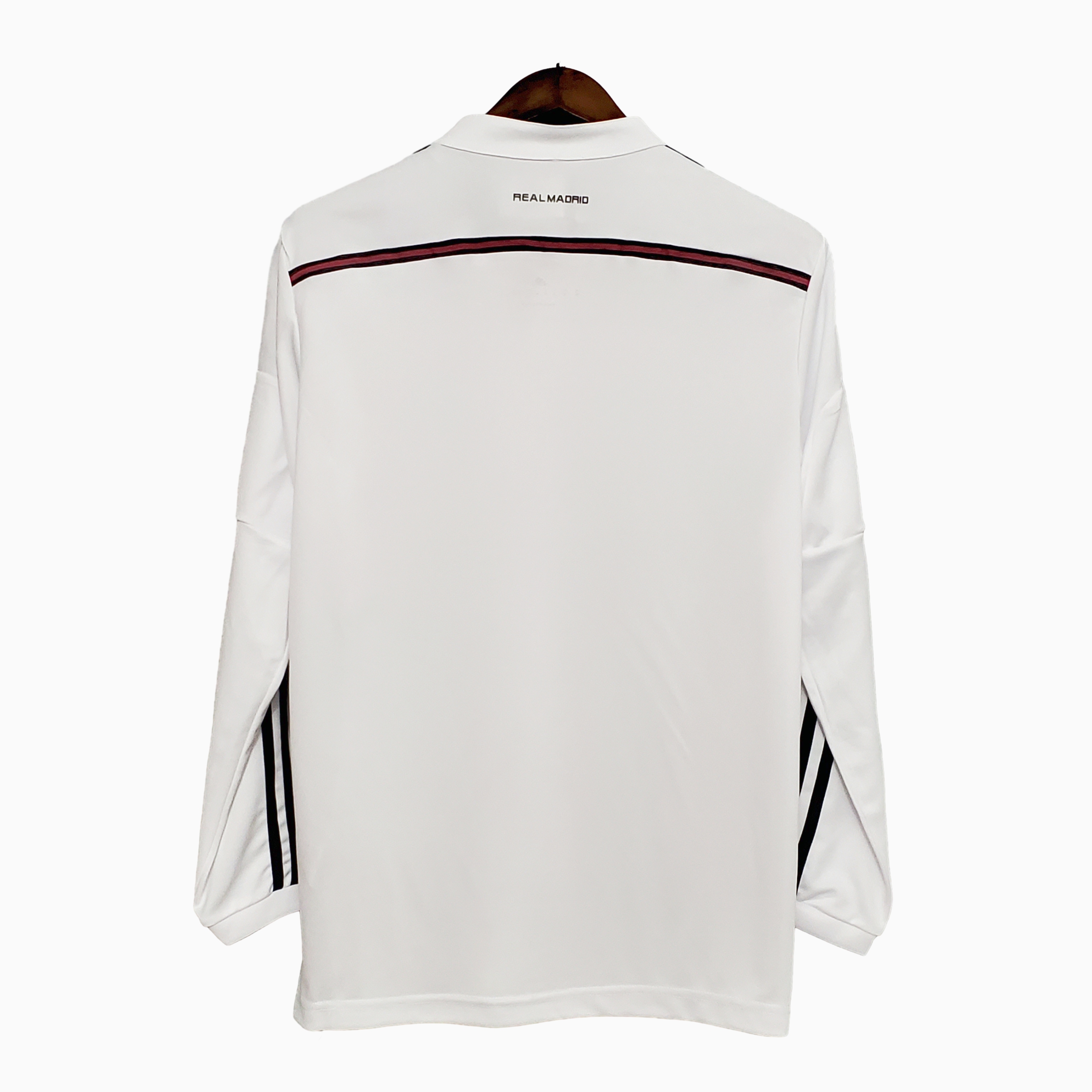 AlphaJersey-Retro Real Madrid 14-15 Home Stadium Long Sleeve Jersey
