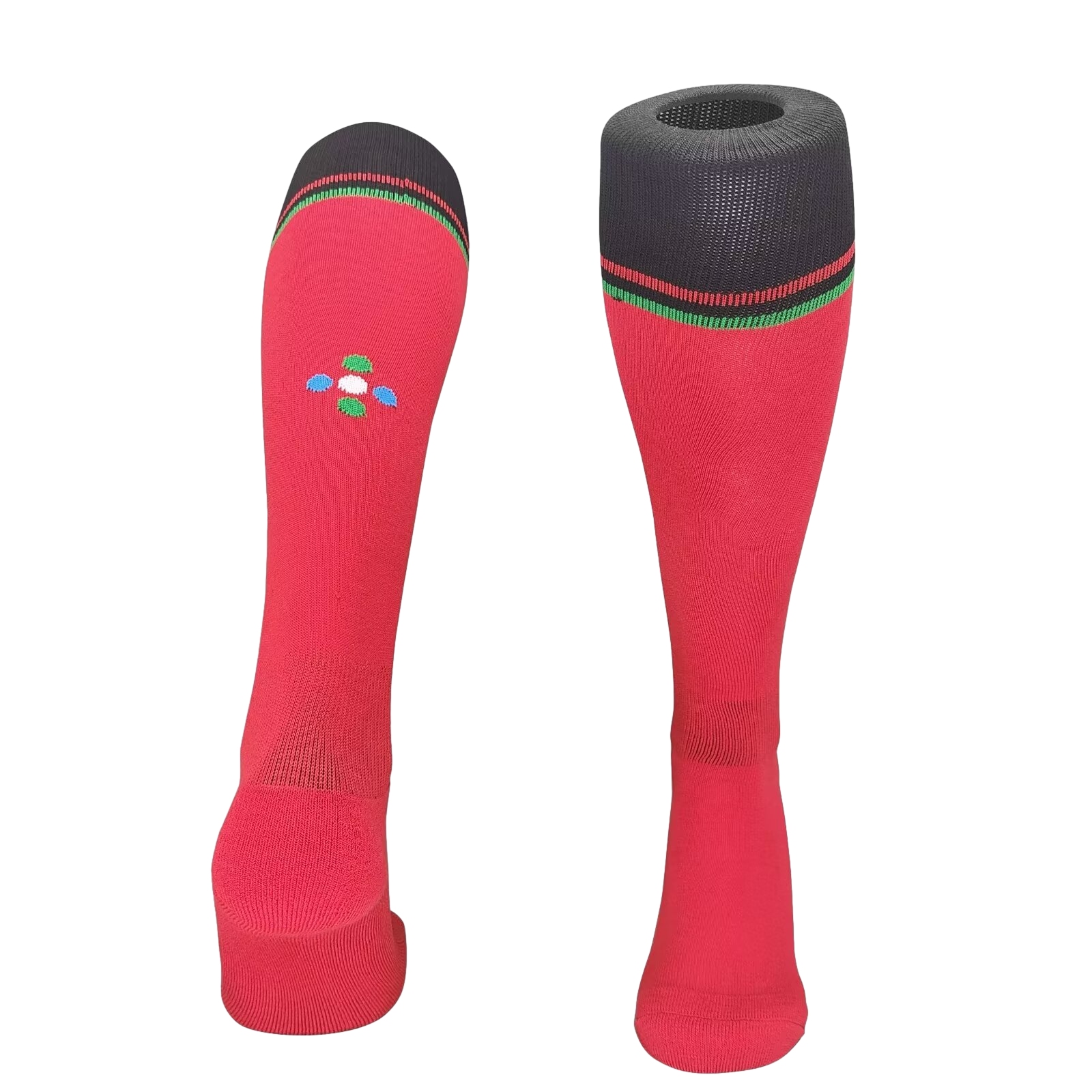 AlphaJersey-Portugal 2024 Home Socks - Red