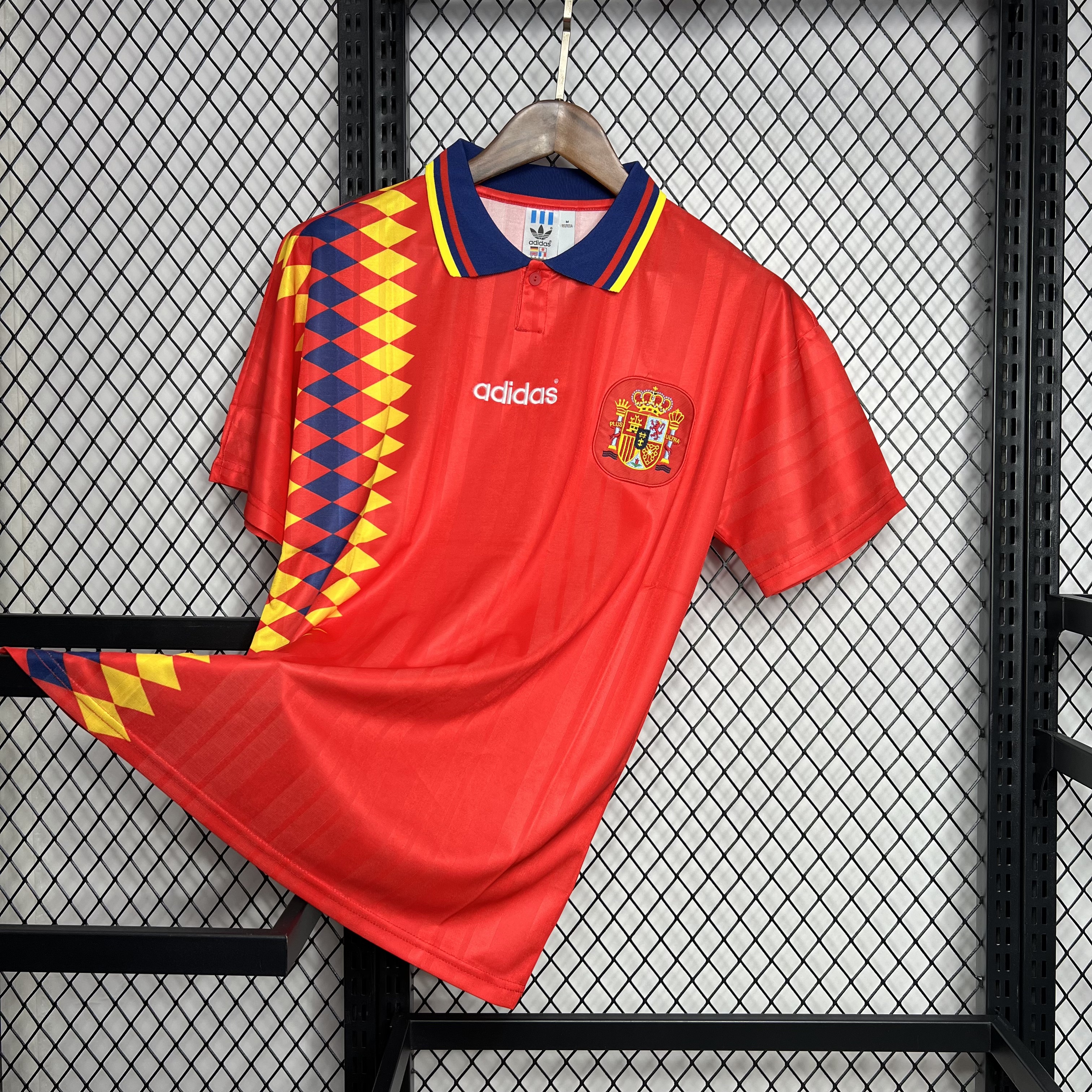 AlphaJersey-Retro Spain 1994 Home Stadium Jersey
