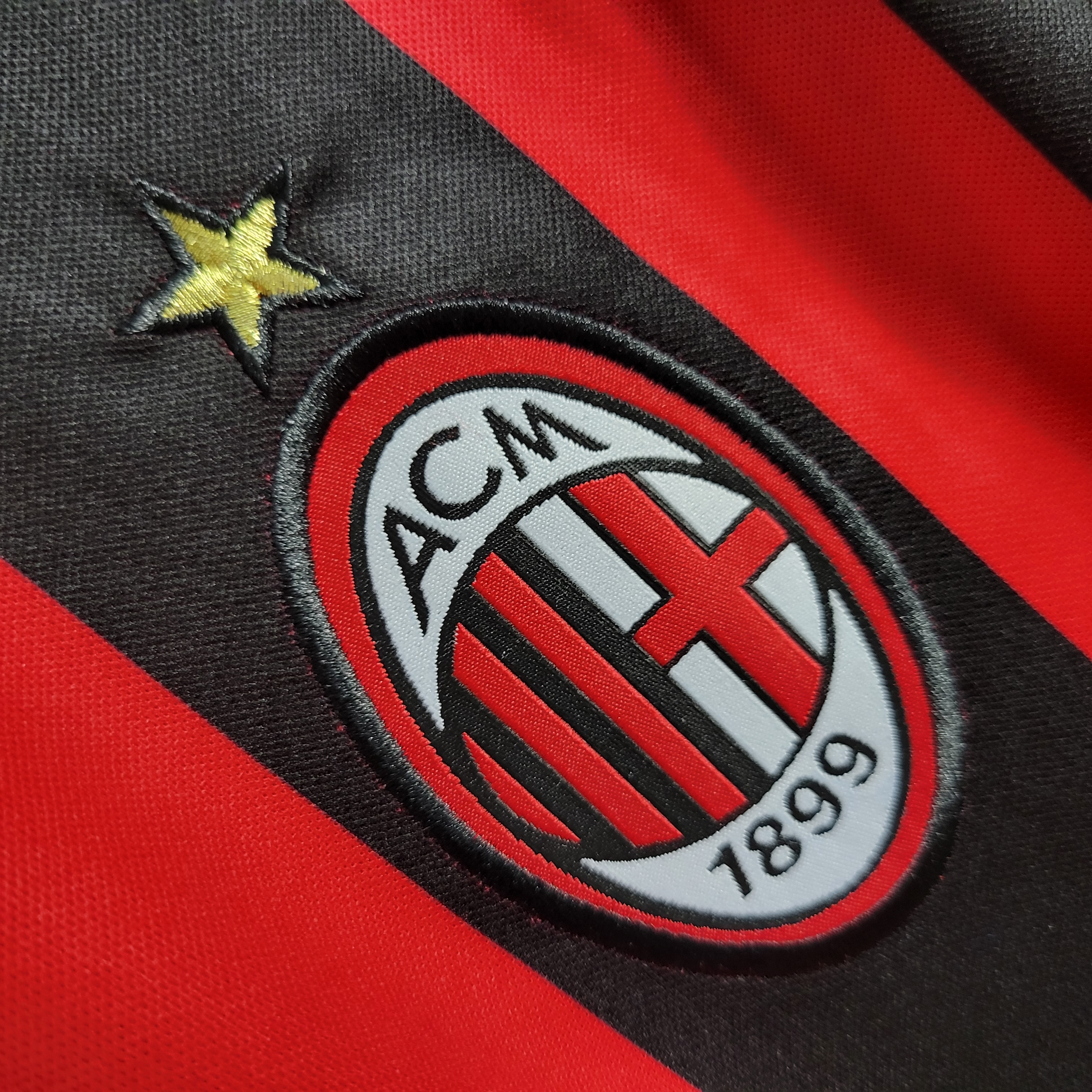 AlphaJersey-Retro AC Milan 06-07 Home Stadium Jersey