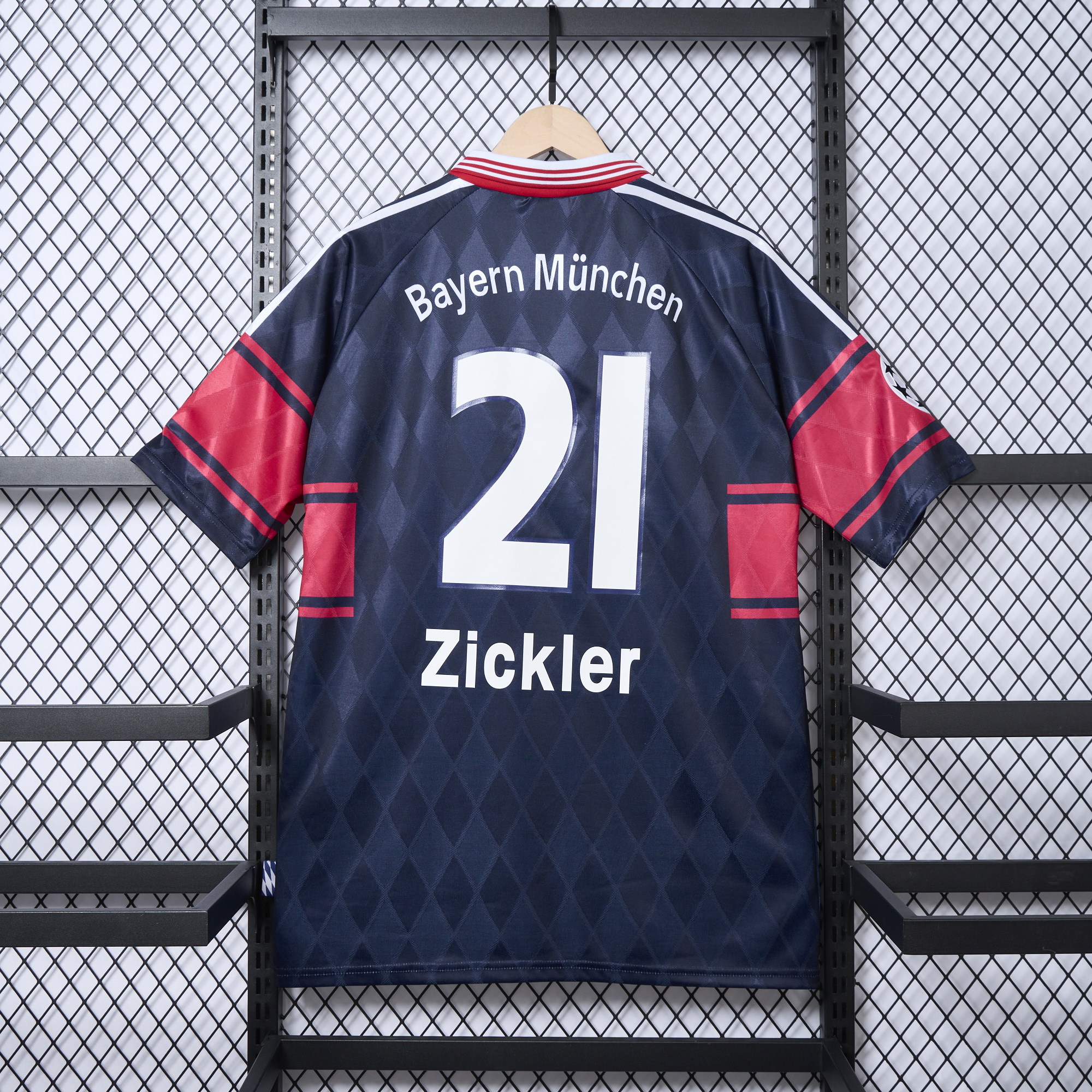 AlphaJersey-Retro Bayern Munich 1997-99 Home Stadium Jersey