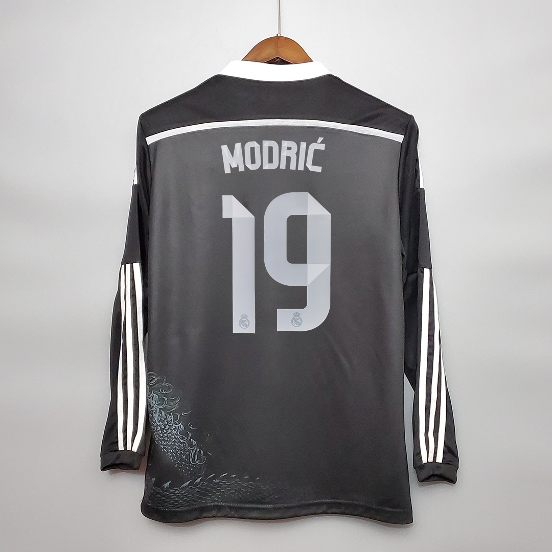 AlphaJersey-Real Madrid Retro 14-15 Third Away Long Sleeve Jersey