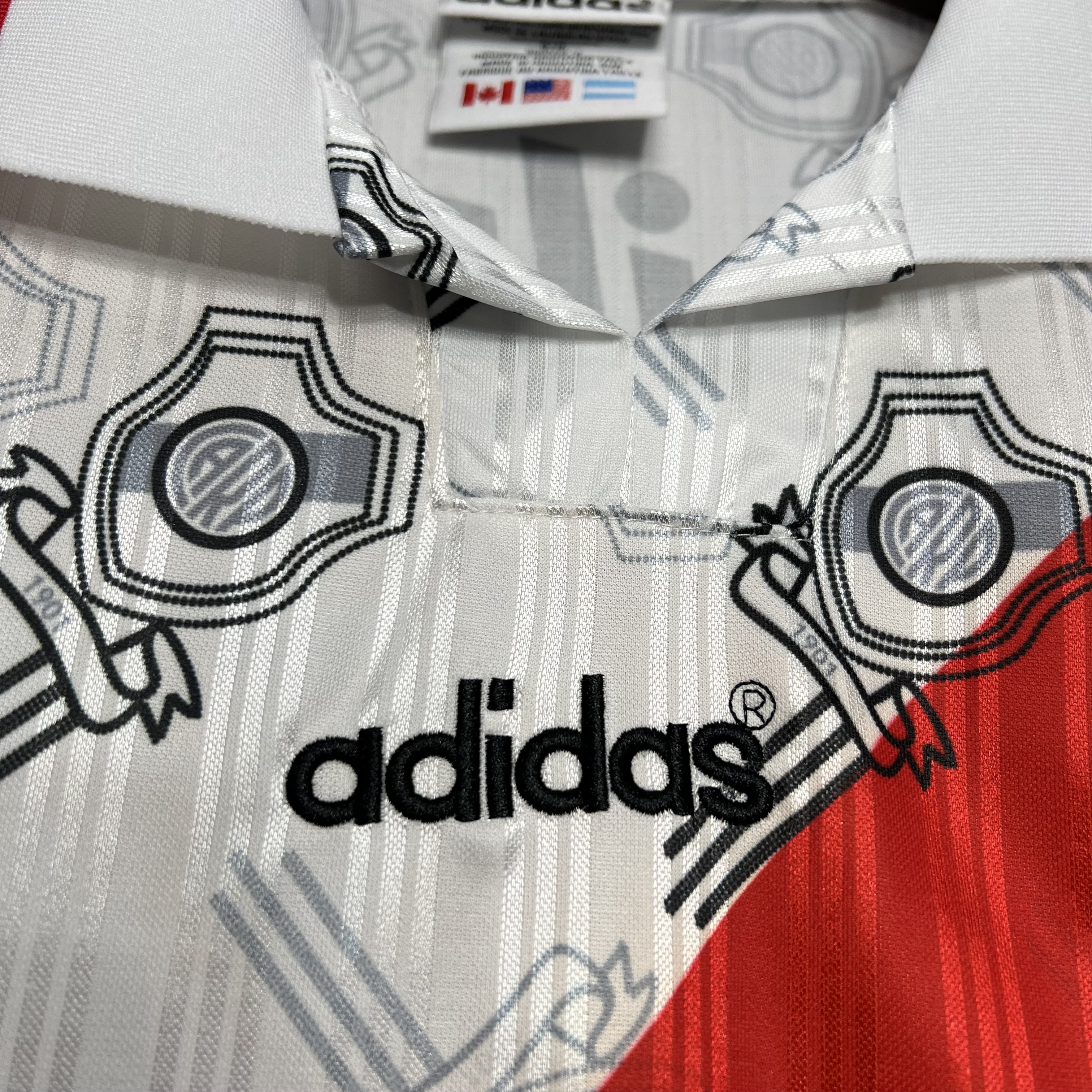 AlphaJersey-Retro River Plate 1996-97 Home Stadium Jersey