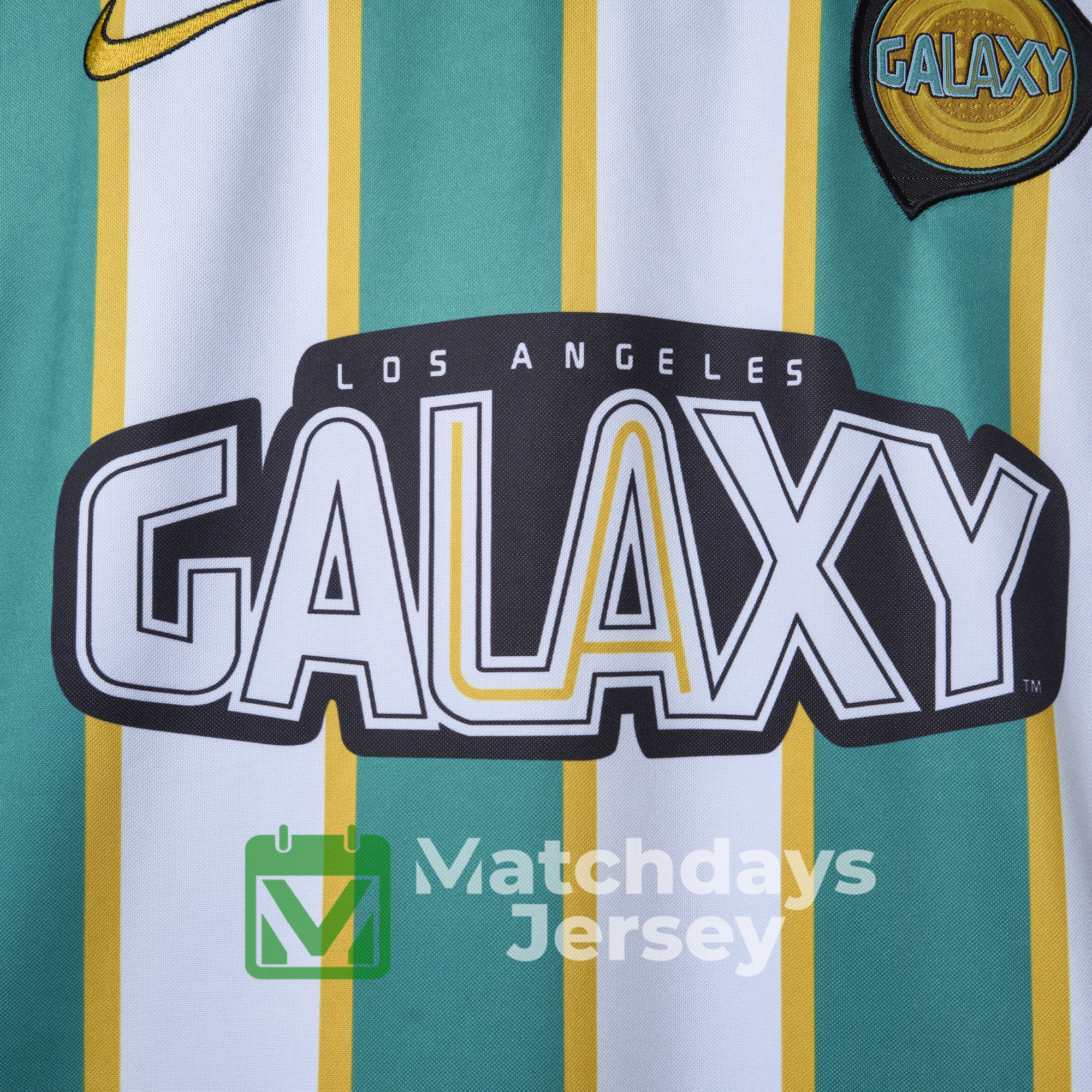 AlphaJersey-Retro La Galaxy 1997 Home Jersey