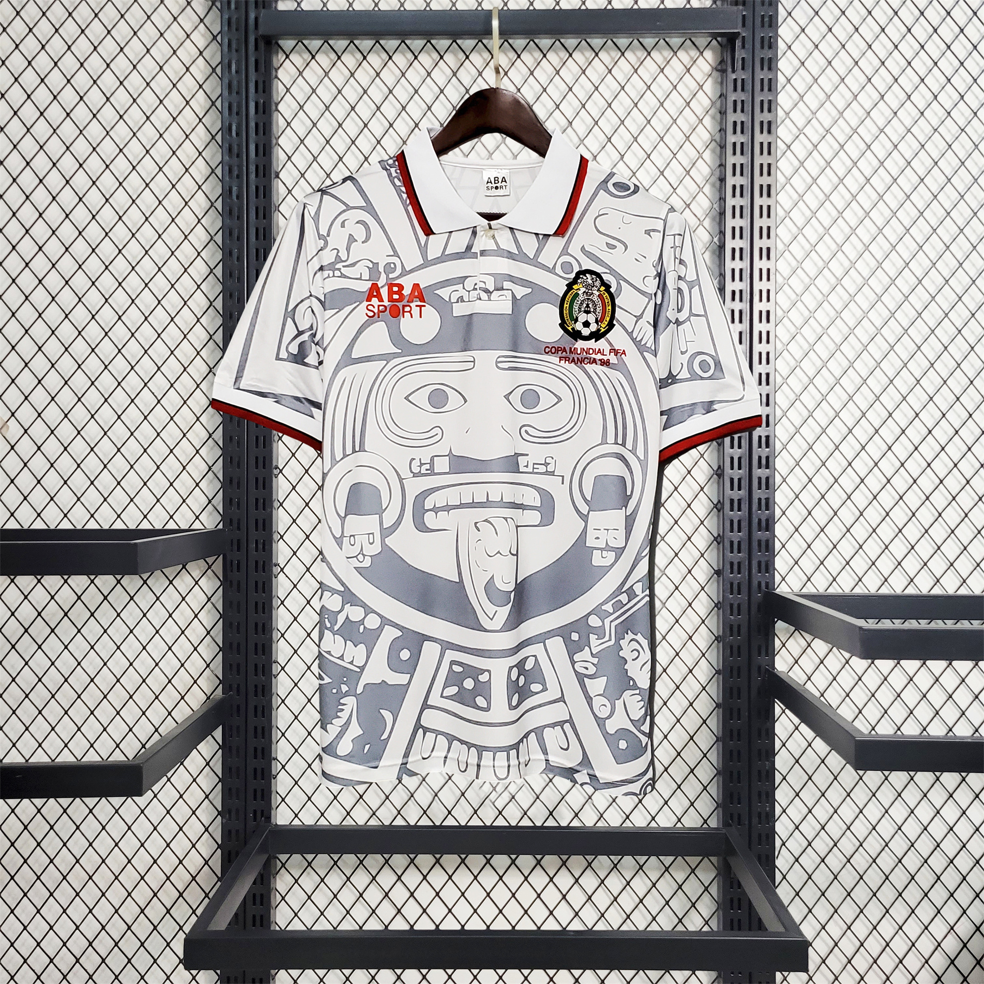 AlphaJersey-Retro Mexico 1998 Away Jersey