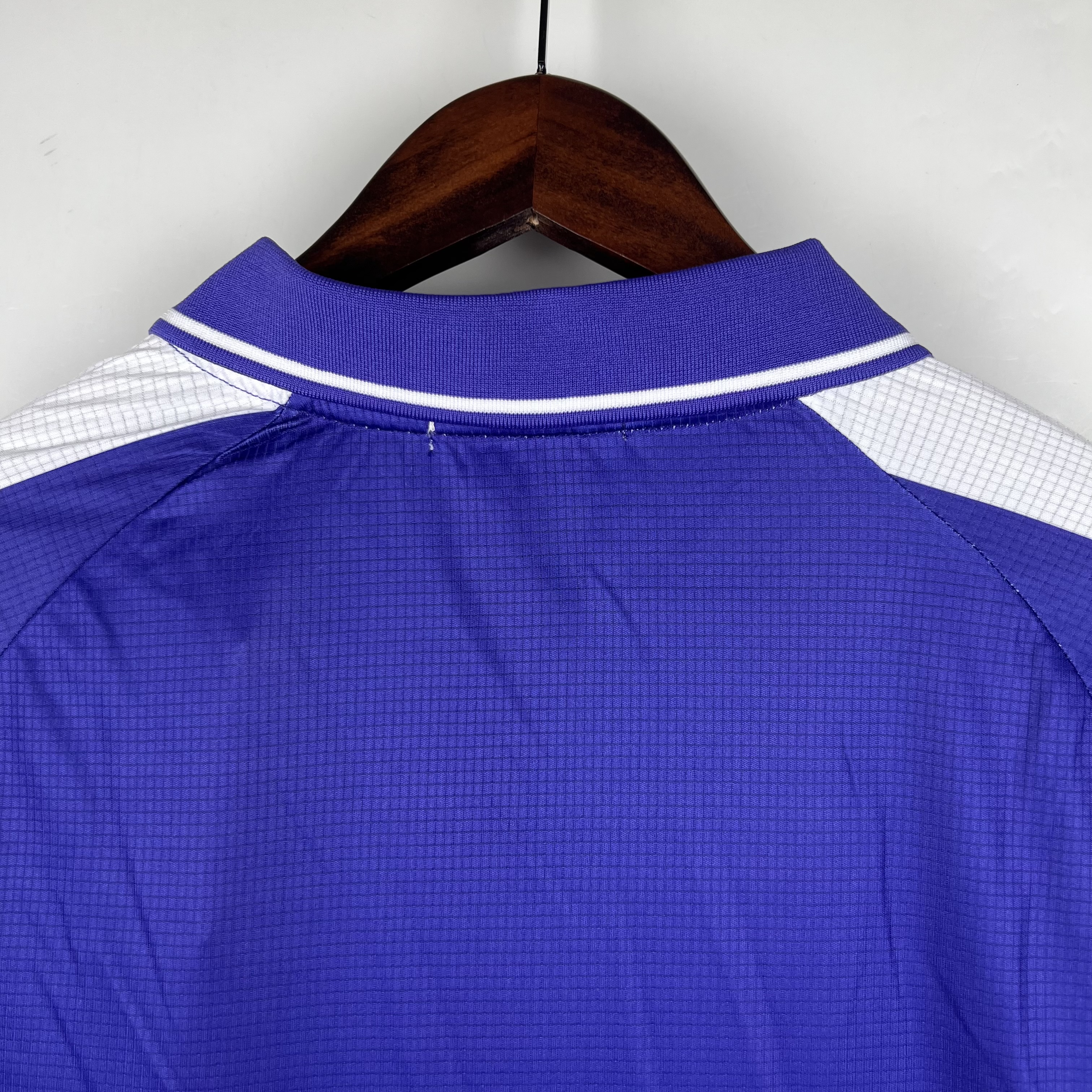 AlphaJersey-Retro Fiorentina 1998 Home Stadium Long Sleeve Jersey
