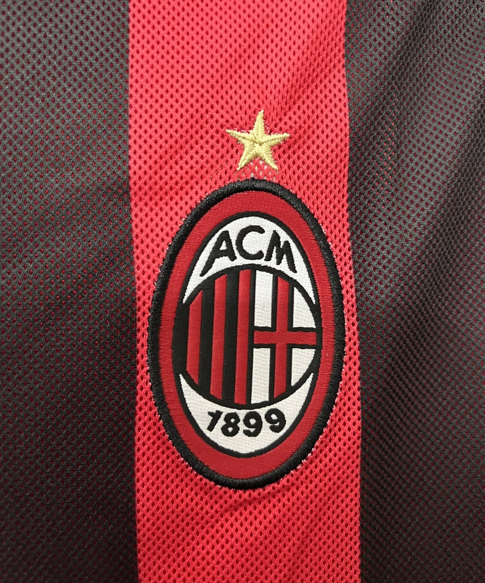 AlphaJersey-Retro AC Milan 02-03 Home Stadium Jersey