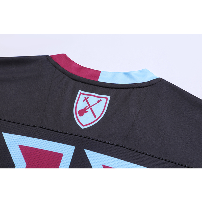 AlphaJersey-Iron Maiden x West Ham Black Special Edition Jersey - with 11 print