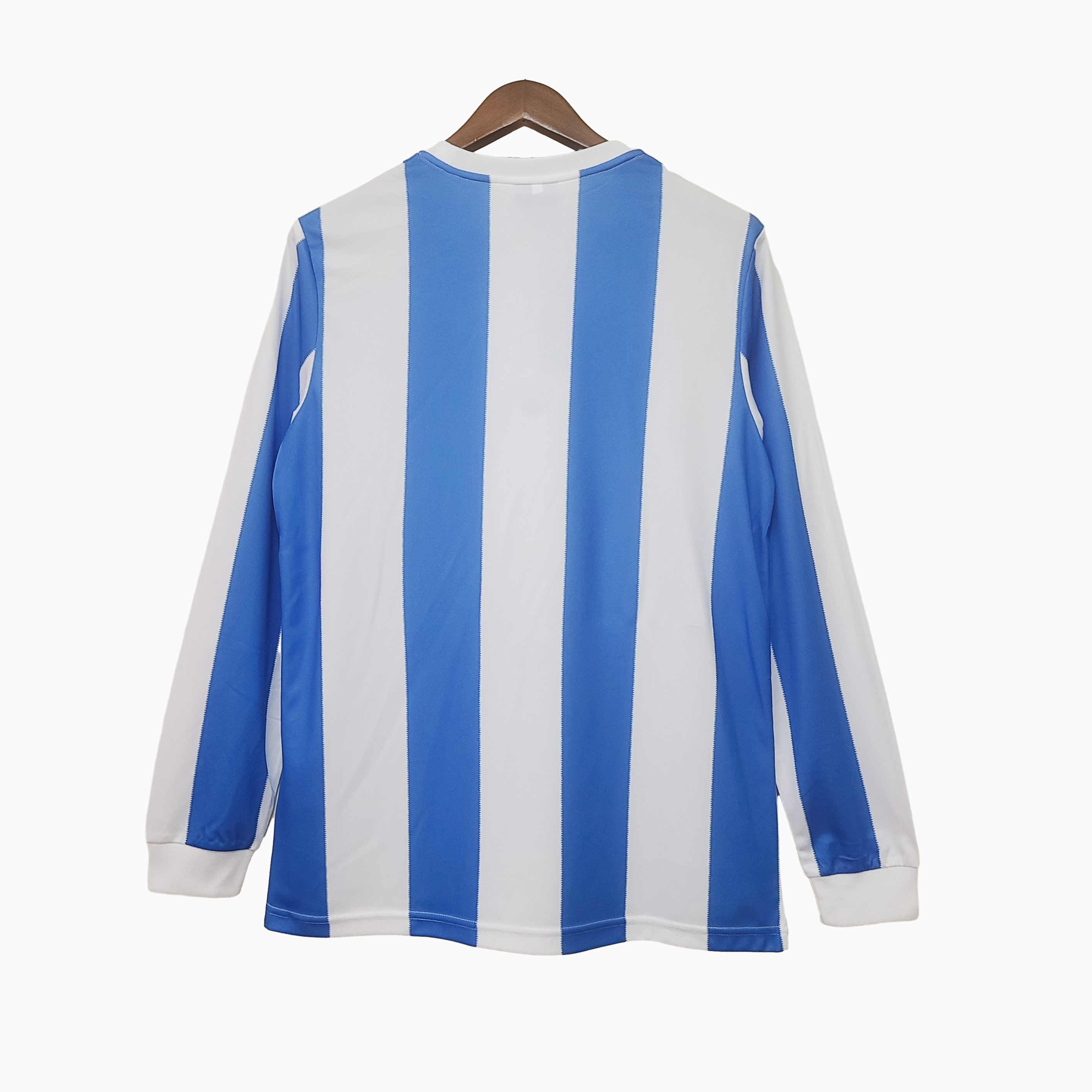 AlphaJersey-Retro Argentina 1978 Home Stadium Long Sleeve Jersey