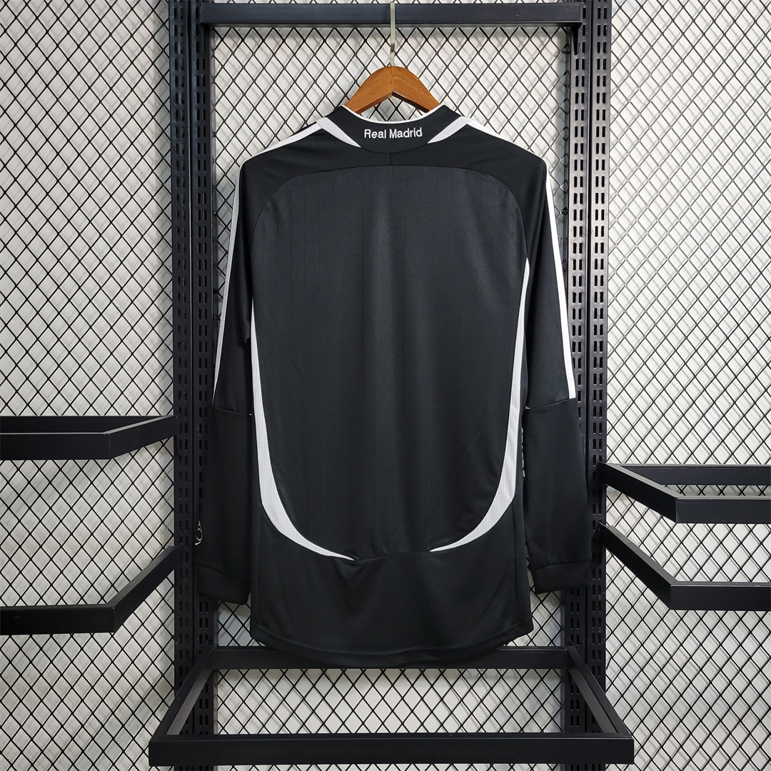 AlphaJersey-Real Madrid Retro 06-07 Away Long Sleeve Jersey