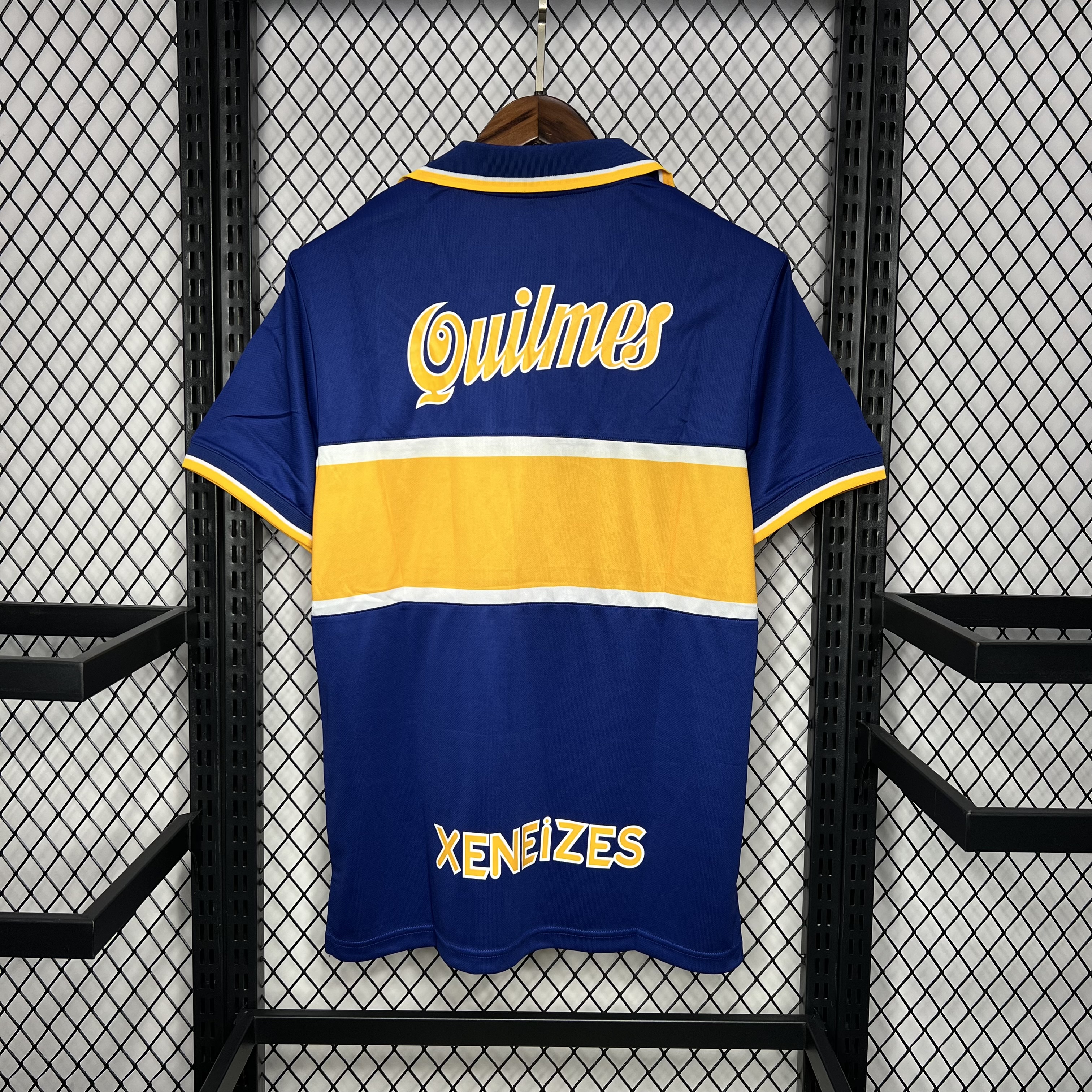 AlphaJersey-Retro Boca Juniors 1996-97 Home Stadium Jersey
