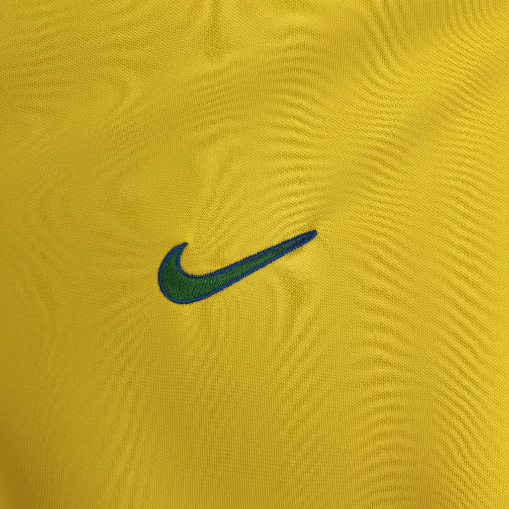 AlphaJersey-Retro Brazil 1997 Home Jersey