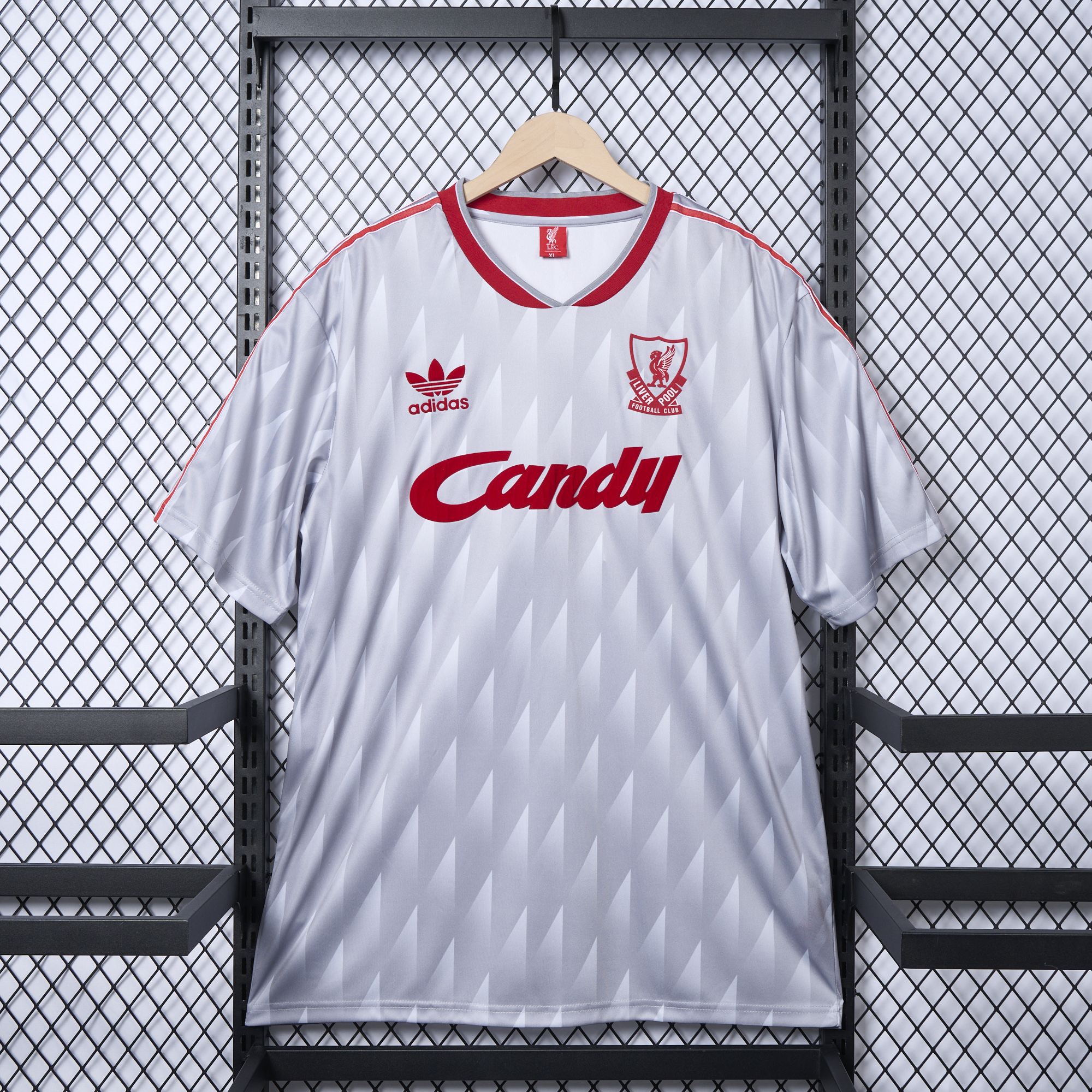 AlphaJersey-Retro Liver.pool 1989-91 Away Stadium Jersey