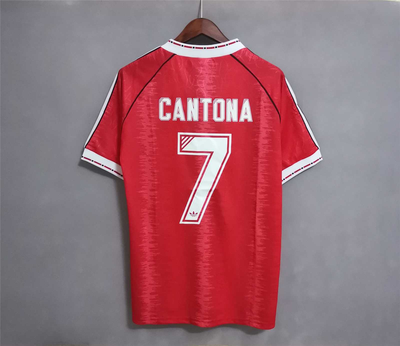 AlphaJersey-Retro Manchester United 91-92 Home Jersey