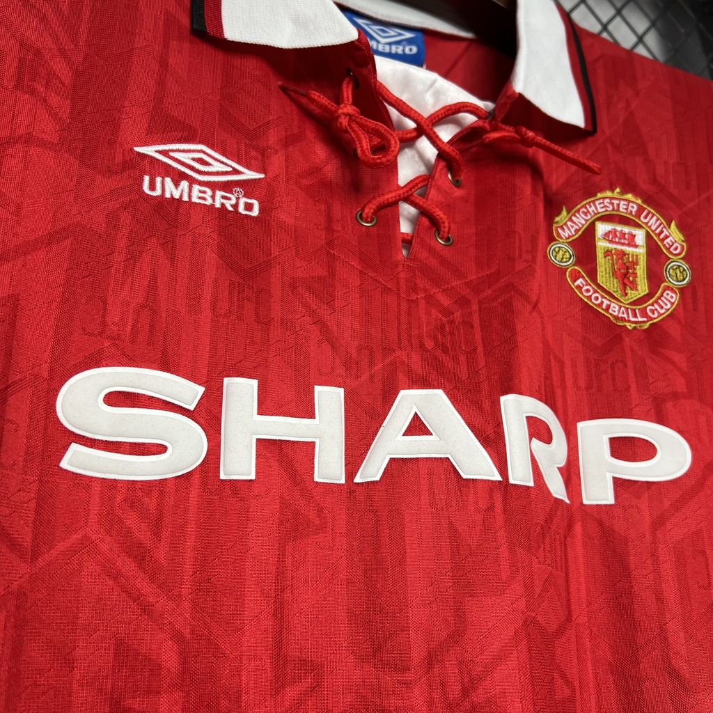 AlphaJersey-Retro Manchester United 92-94 Home Jersey