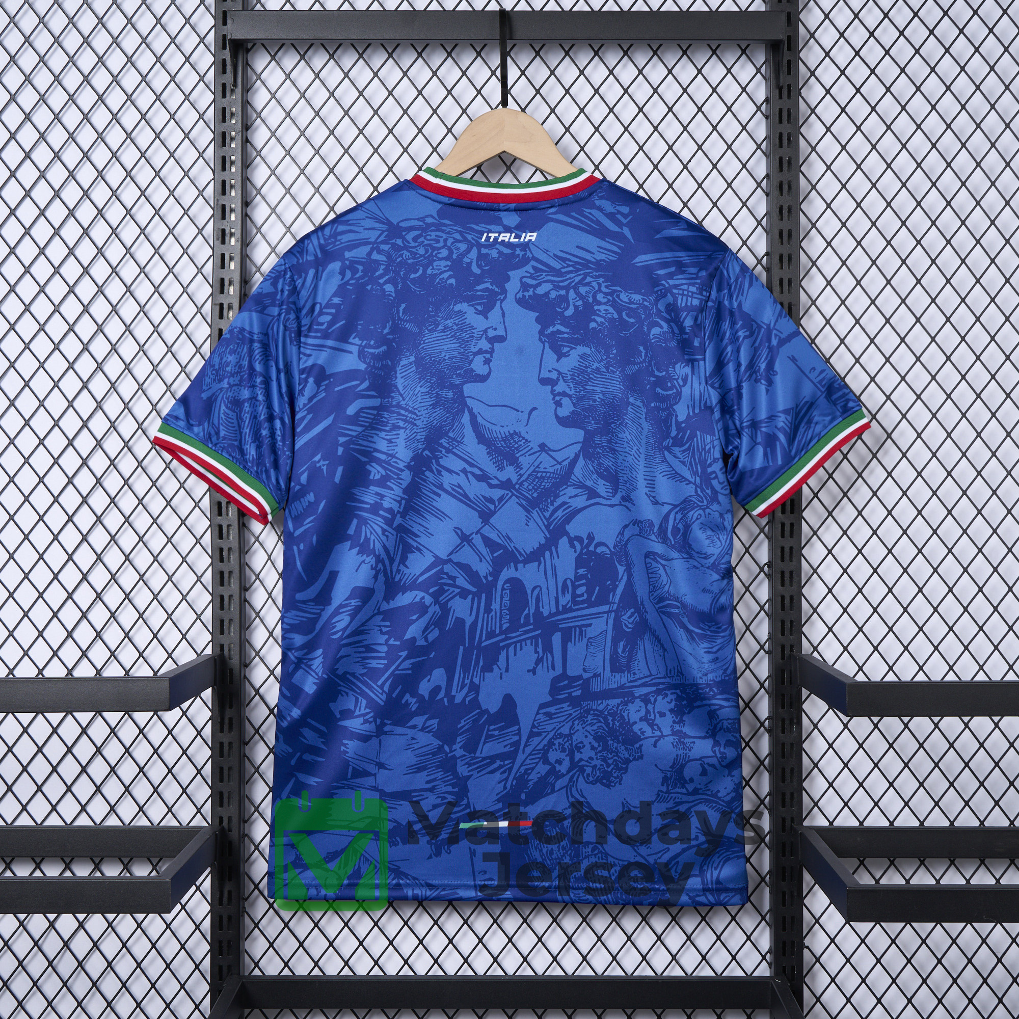 AlphaJersey-Italy 2024 Blue Special Edition Jersey - Fans Version