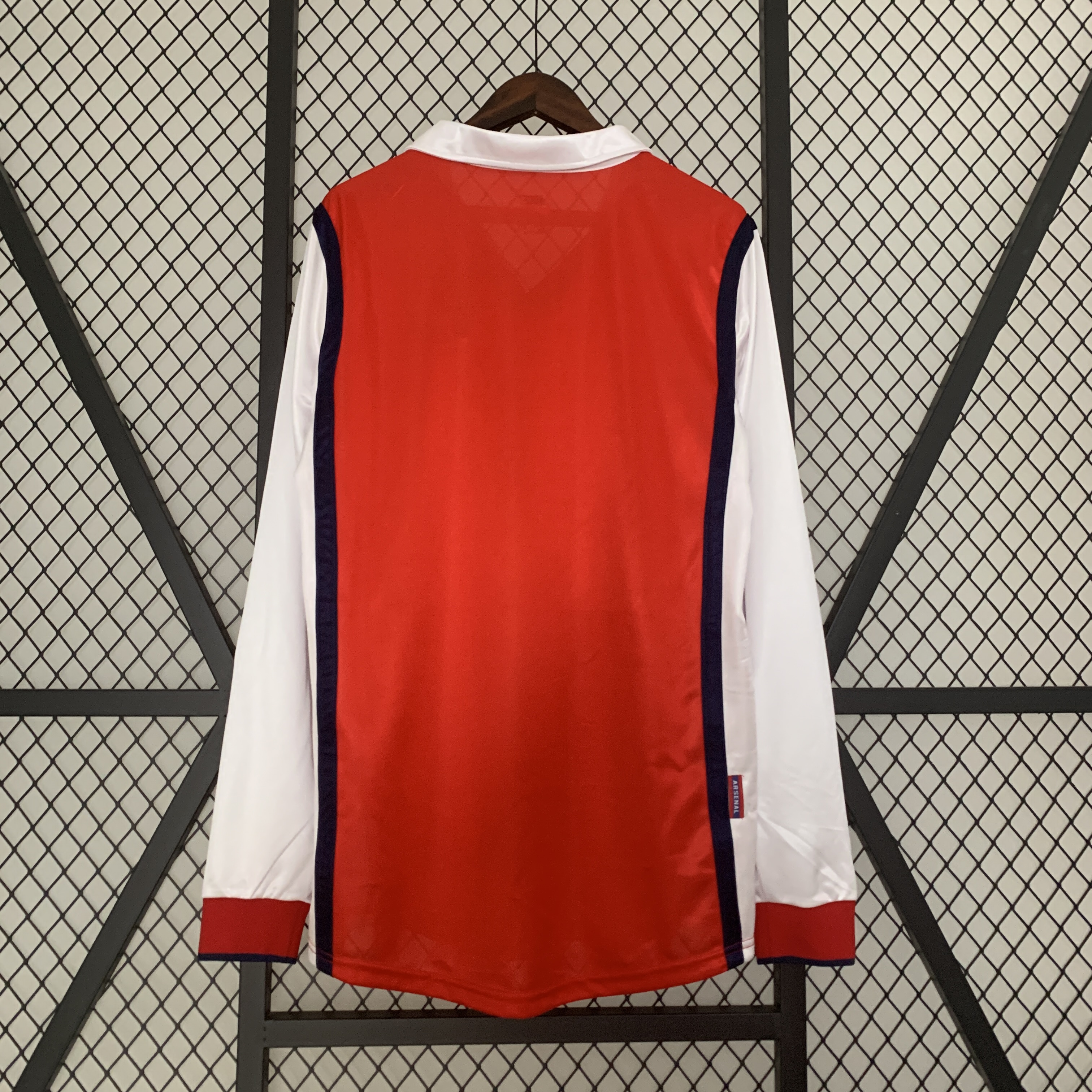 AlphaJersey-Retro Arsenal 98-99 Home Long Sleeve Jersey