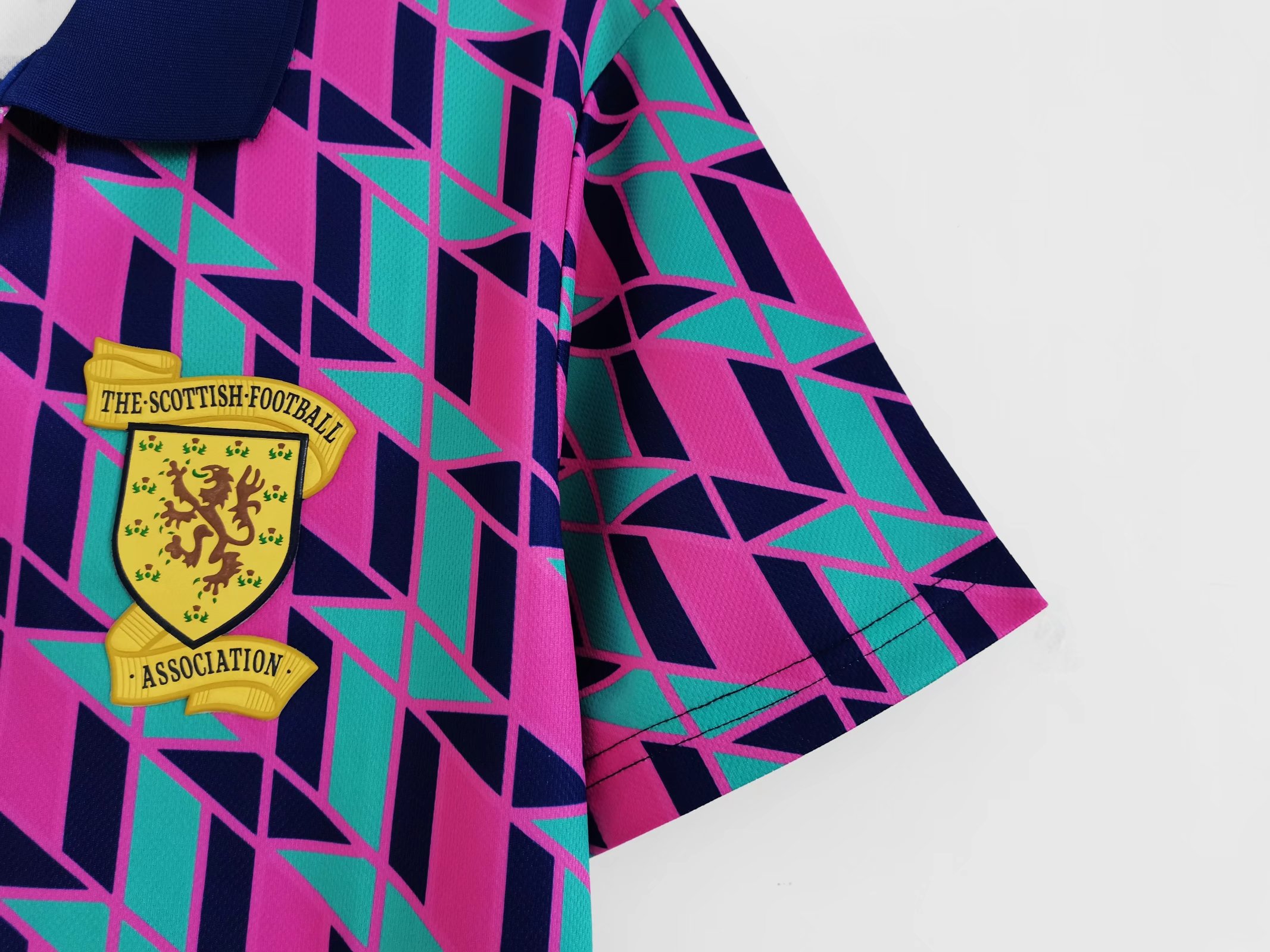AlphaJersey-Retro S-c-o.t l.a-n.d 1988-89 Away Jersey - Fans Version