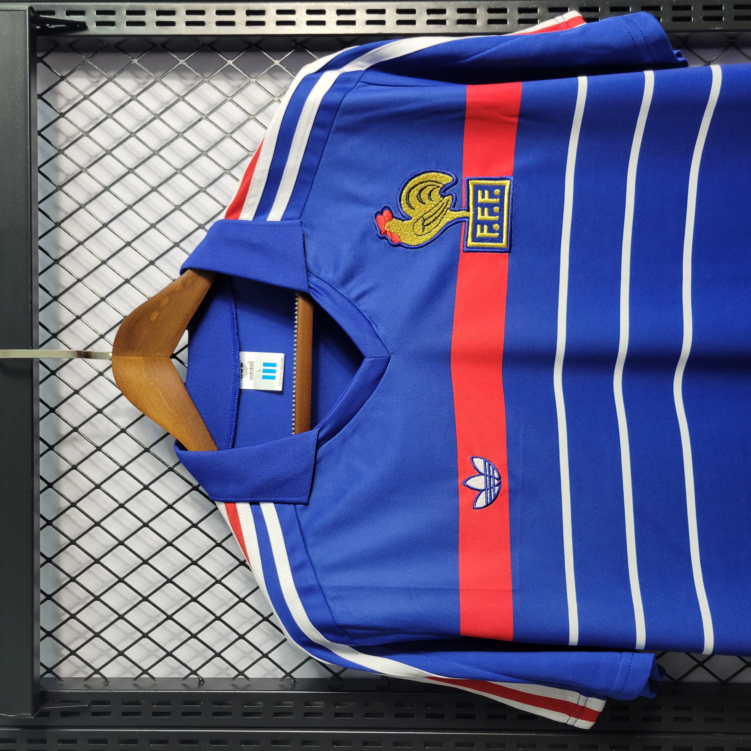 AlphaJersey-Retro France 1984 Home Stadium Jersey