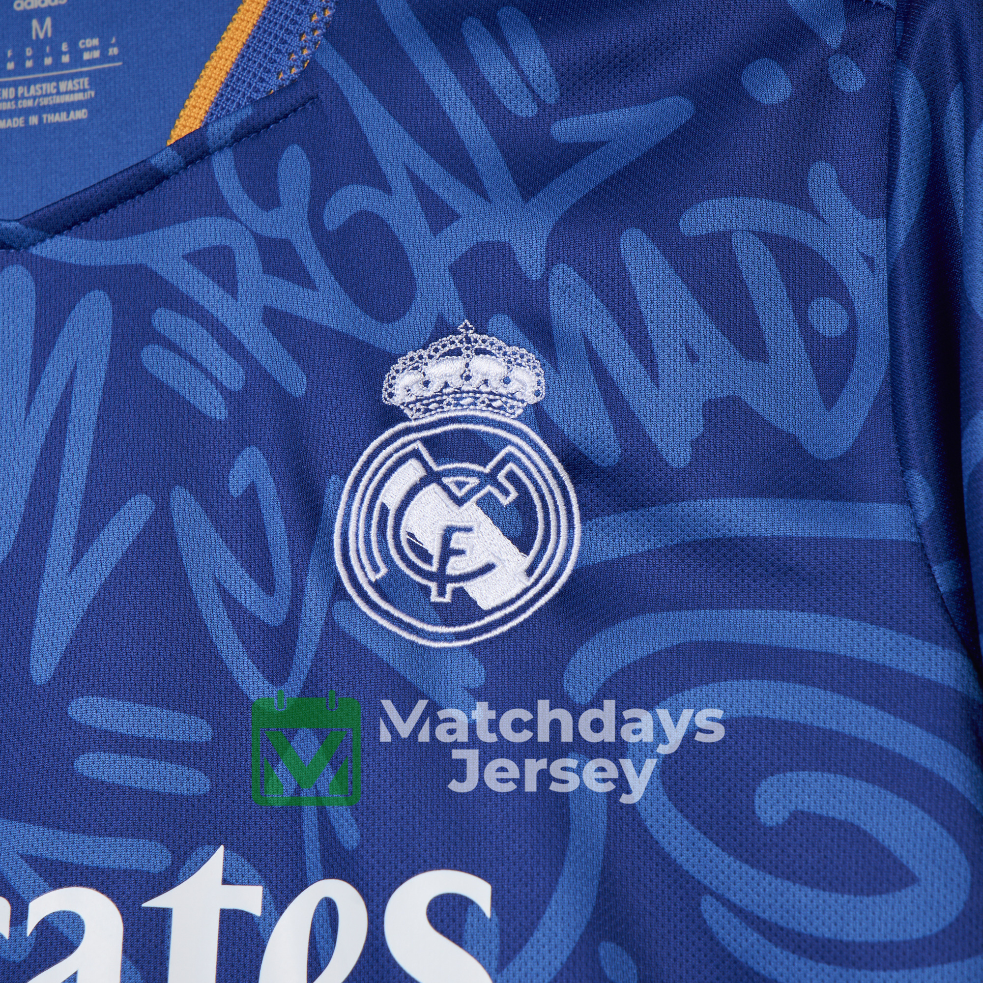 AlphaJersey-Retro Real Madrid 2021-22 Away Jersey