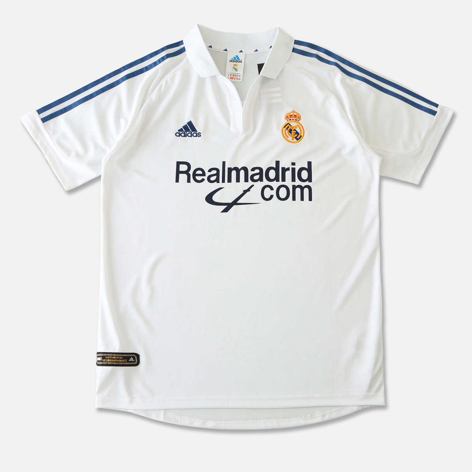 AlphaJersey-Retro Real Madrid 2001-02 Home Jersey