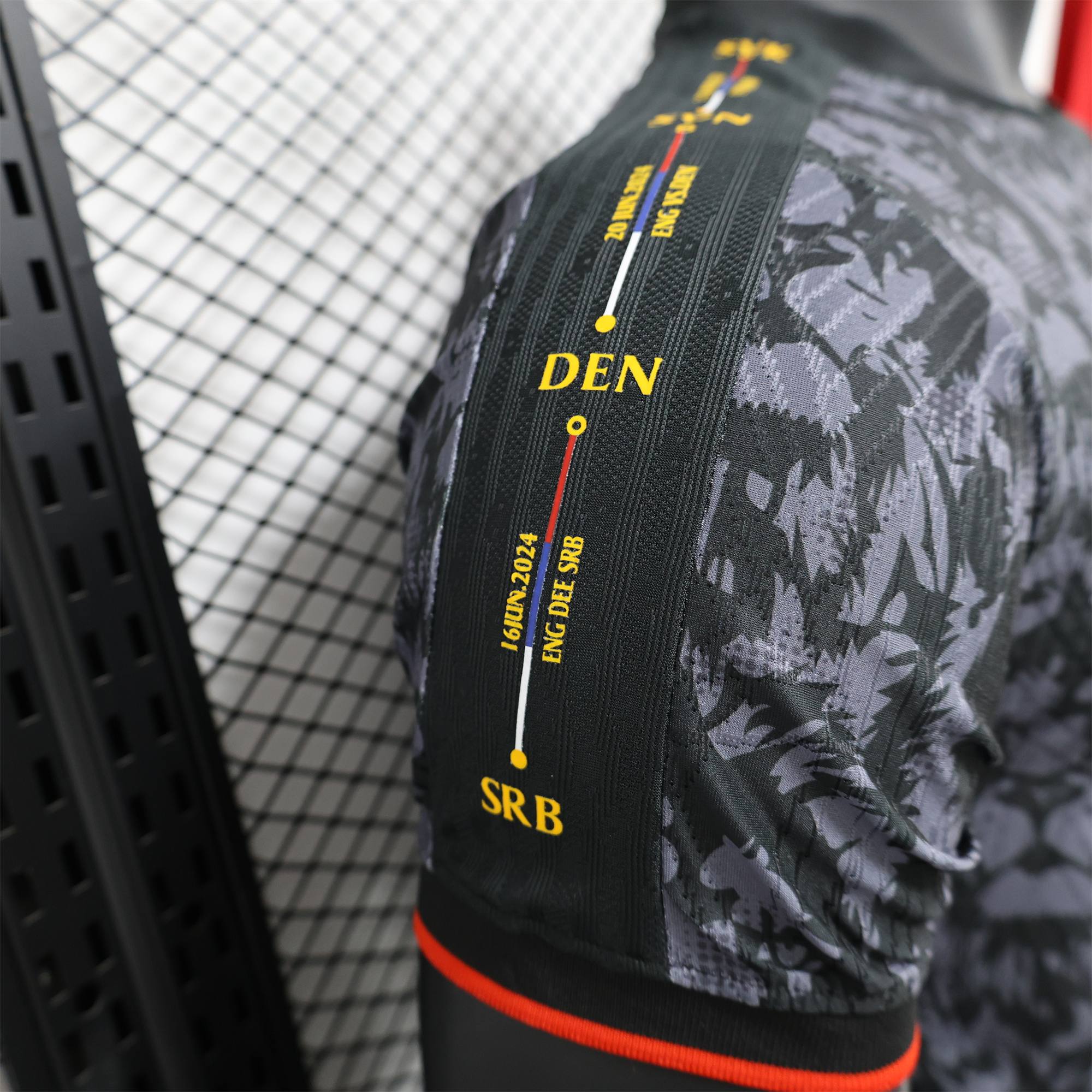 AlphaJersey-England 2024 Black The Lions Special Edition Jersey - Player Version