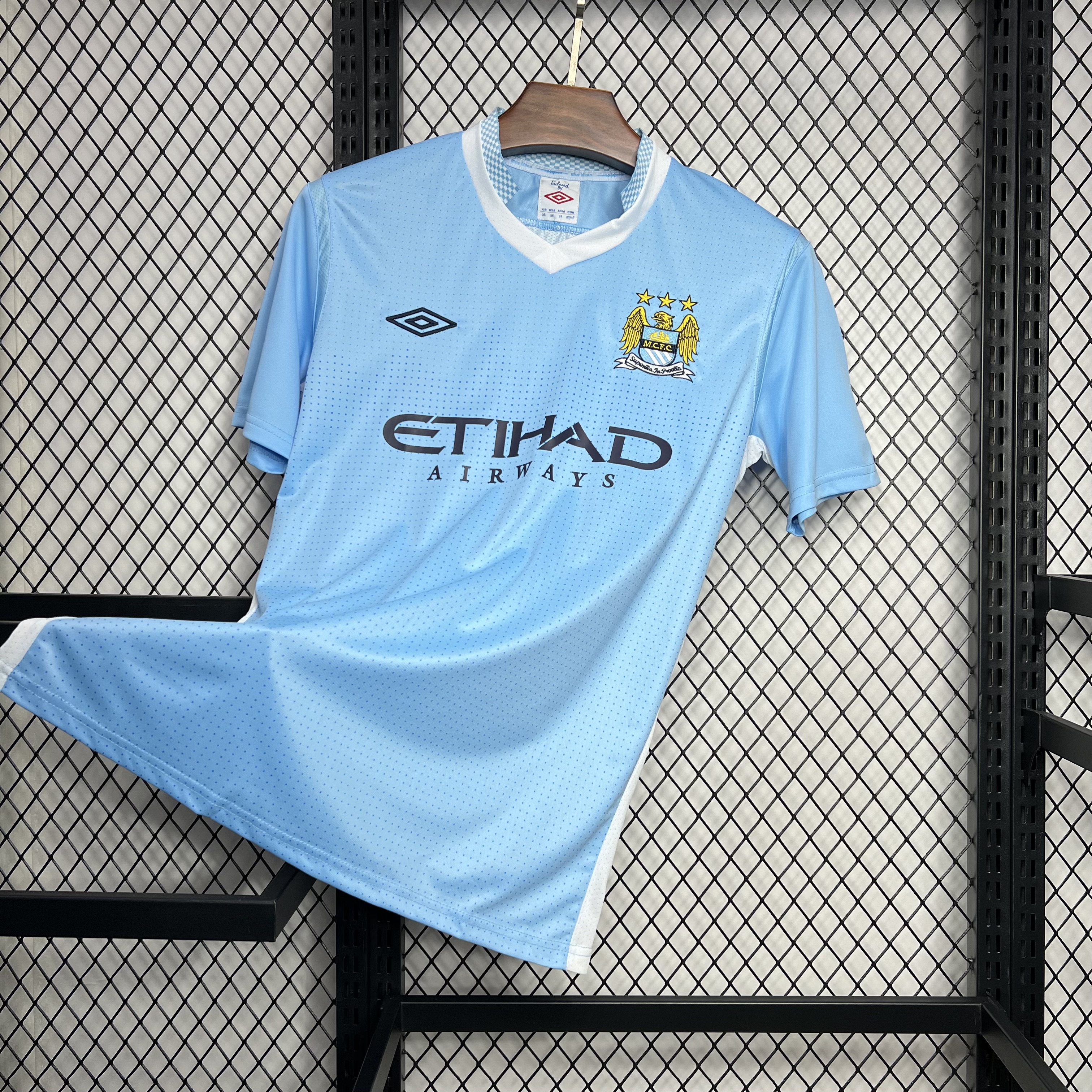 AlphaJersey-Retro Manchester City 2011-12 Home Stadium Jersey