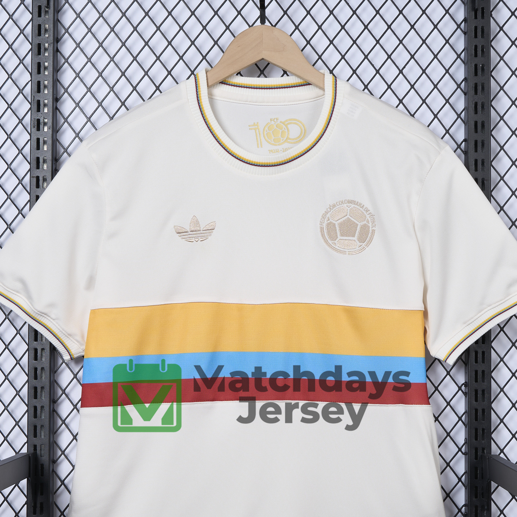 AlphaJersey-Colombia 2024 100th Anniversary Jersey - Fans Version