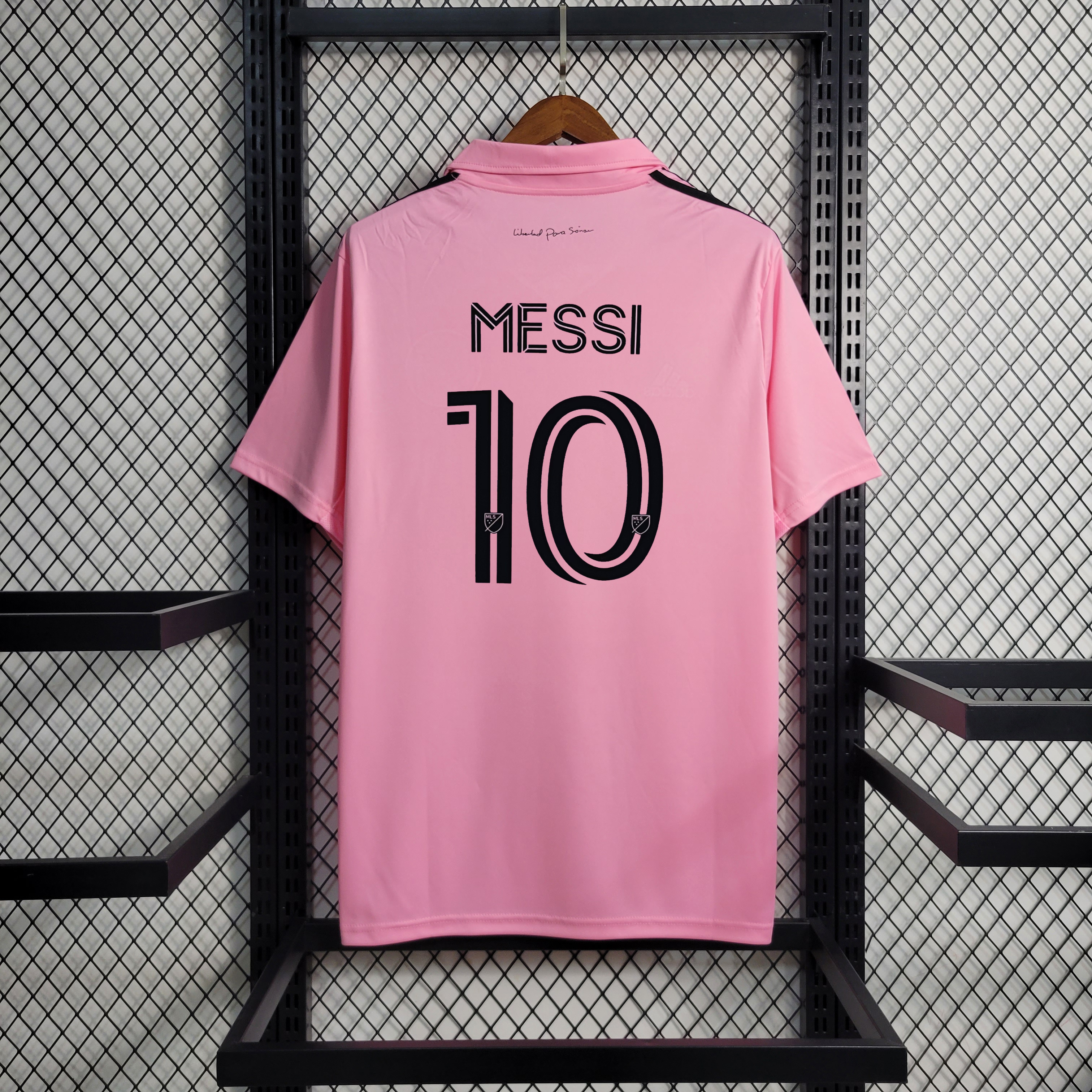AlphaJersey-MESSI Inter Miami 23/24 Home Jersey Shirt - Fans Version ( Size S-4XL )