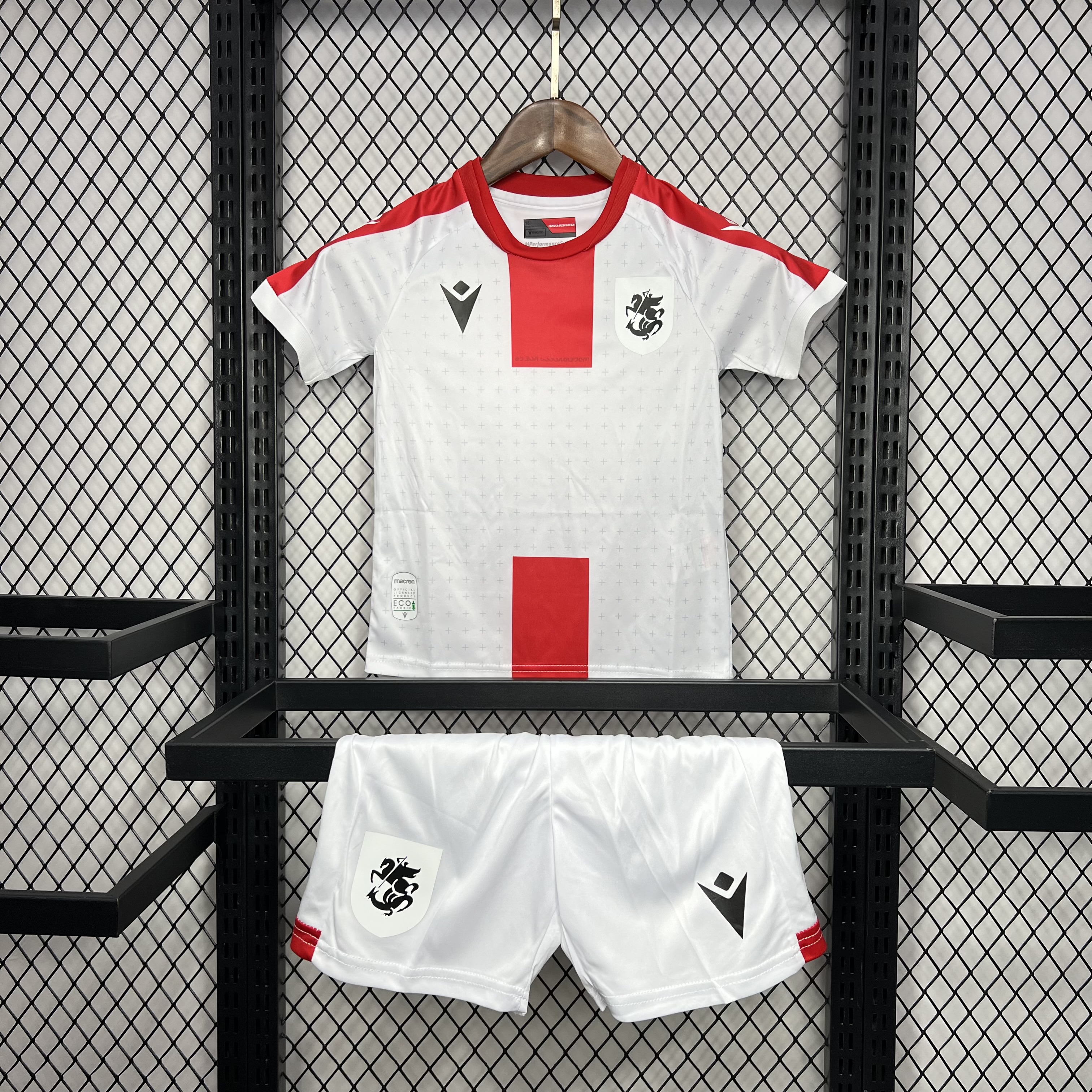 AlphaJersey-Georgia 2024 Home Stadium Kids Kit