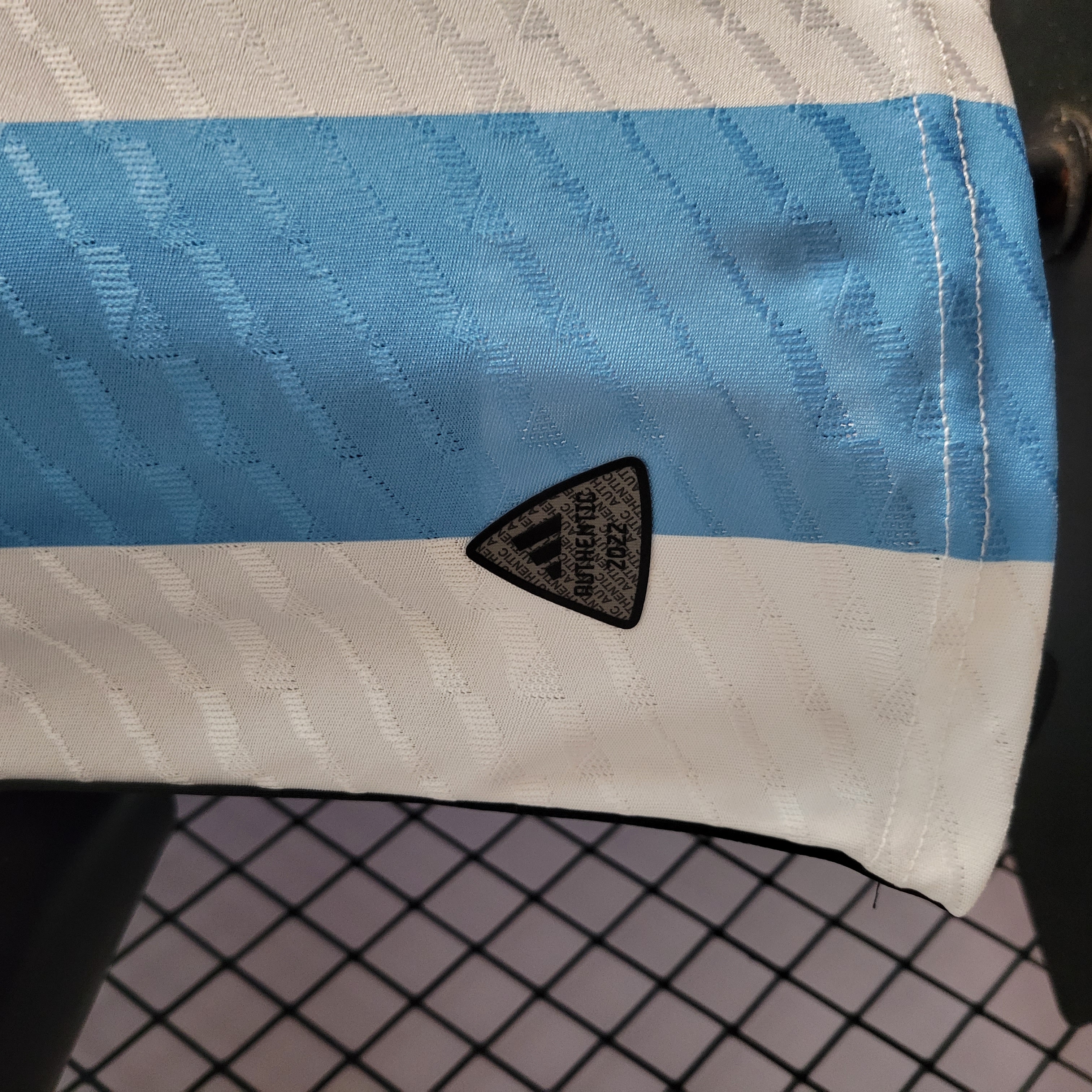 AlphaJersey-Argentina 3 Stars 22-23 Home Stadium Jersey - Player Version ( with 2022 World Champions Patch )