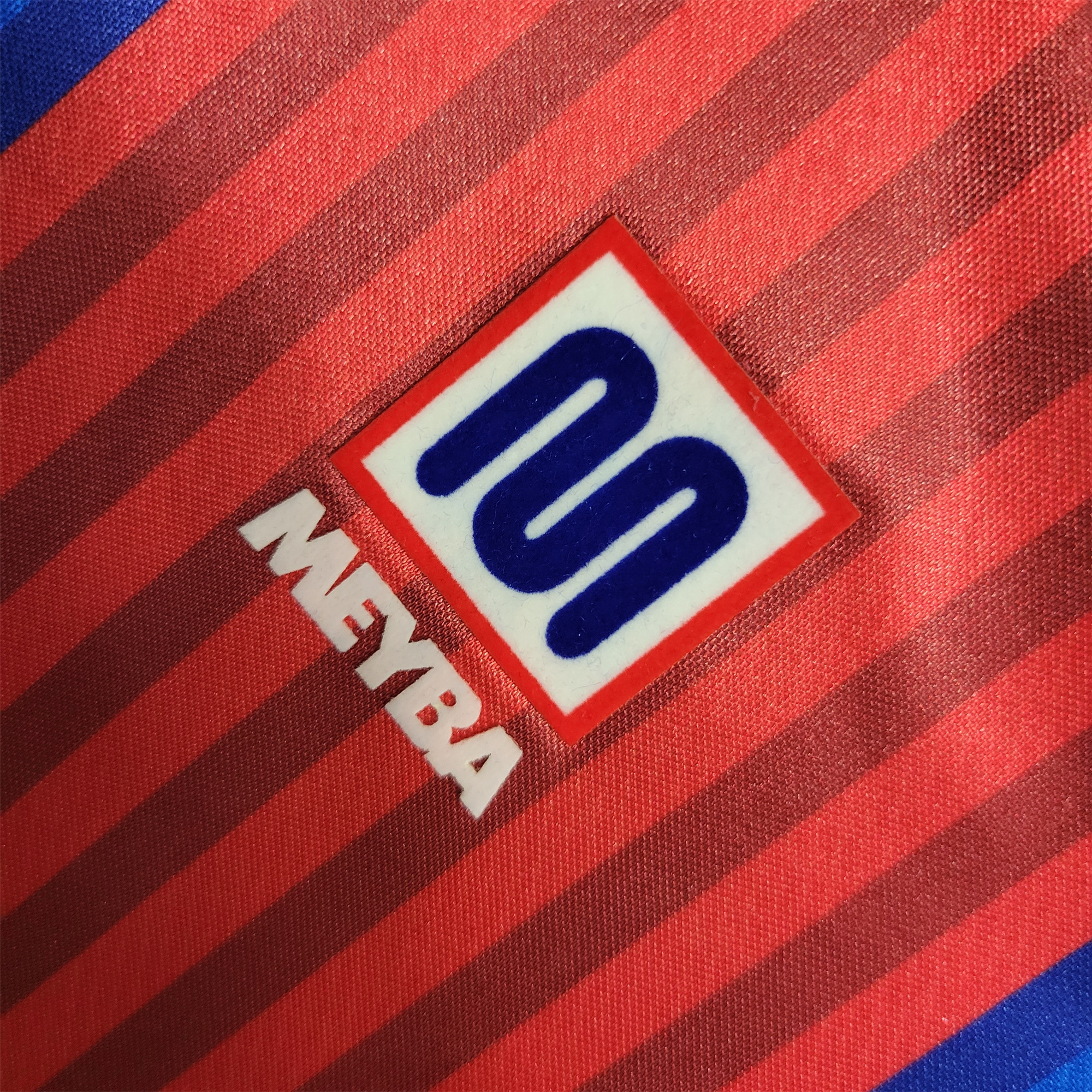 AlphaJersey-Retro Barcelona 90-92 Home Stadium Long Sleeve Jersey