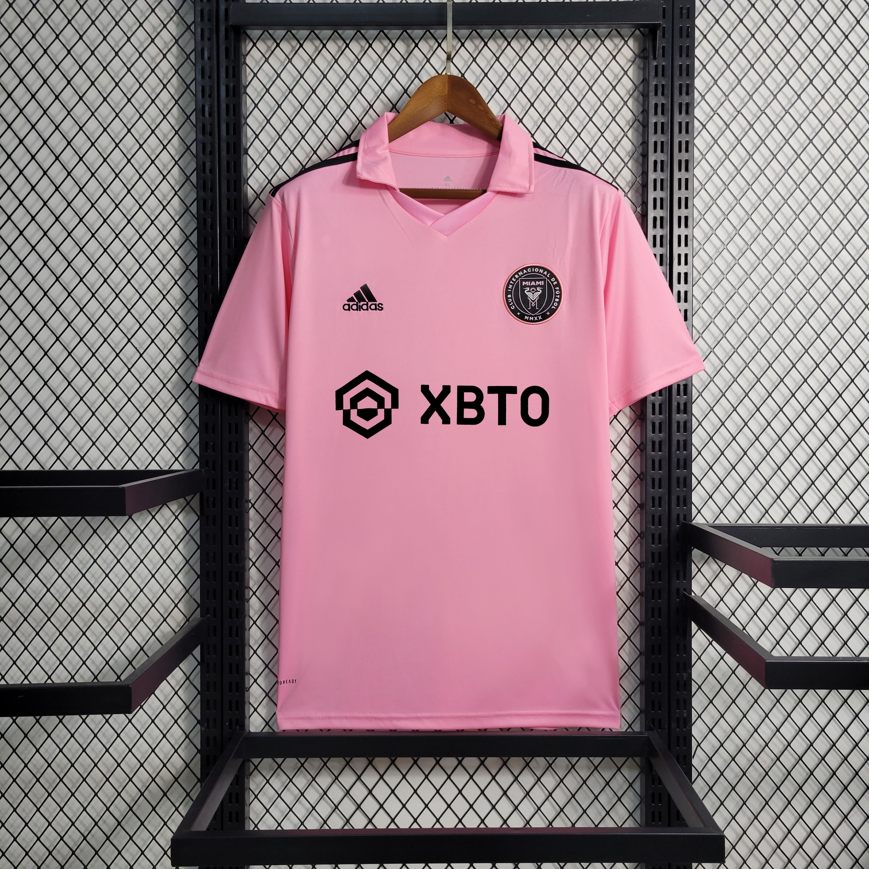 AlphaJersey-MESSI Inter Miami 23/24 Home Jersey Shirt - Fans Version ( Size S-4XL )