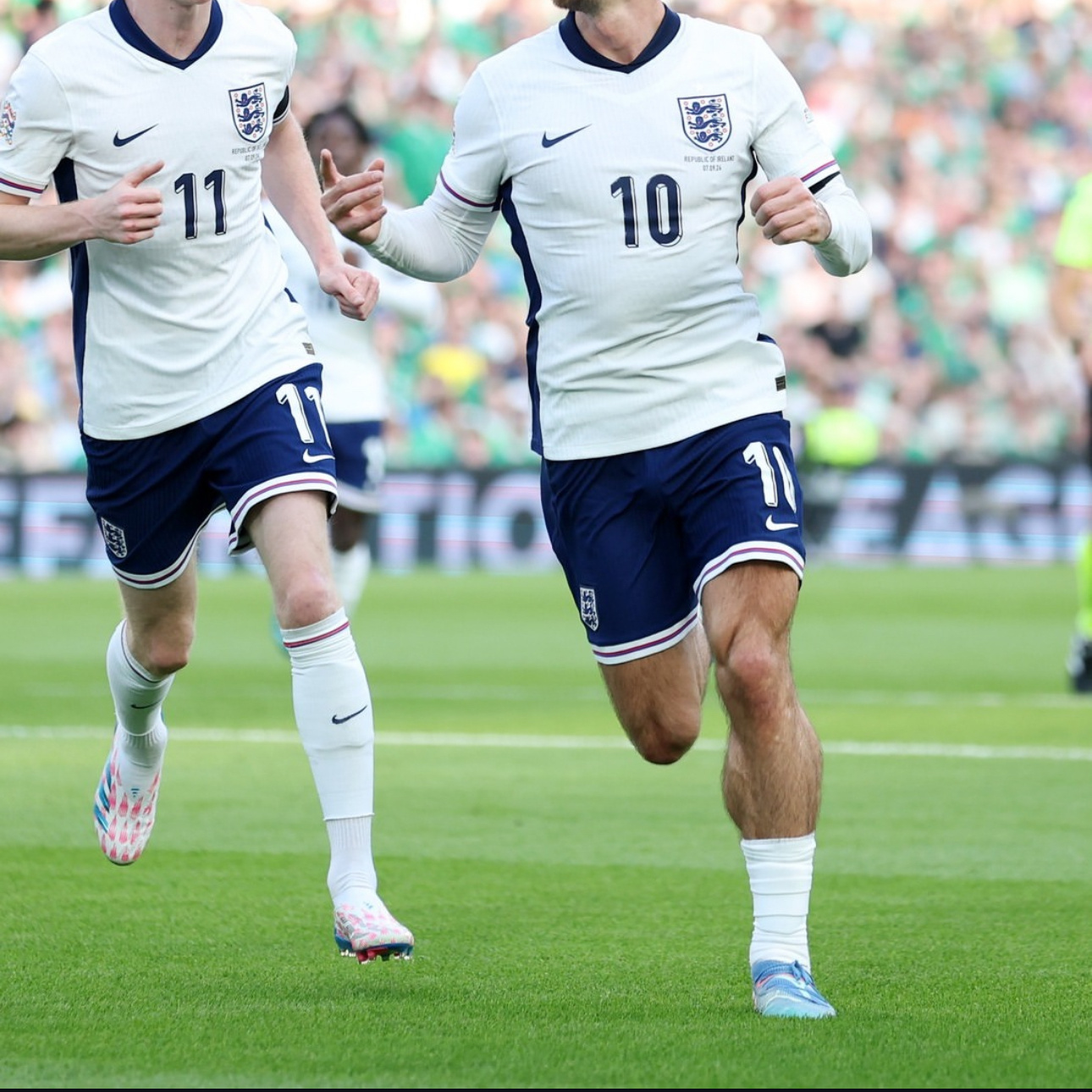 AlphaJersey-England 2024 Home Shorts - Player Version